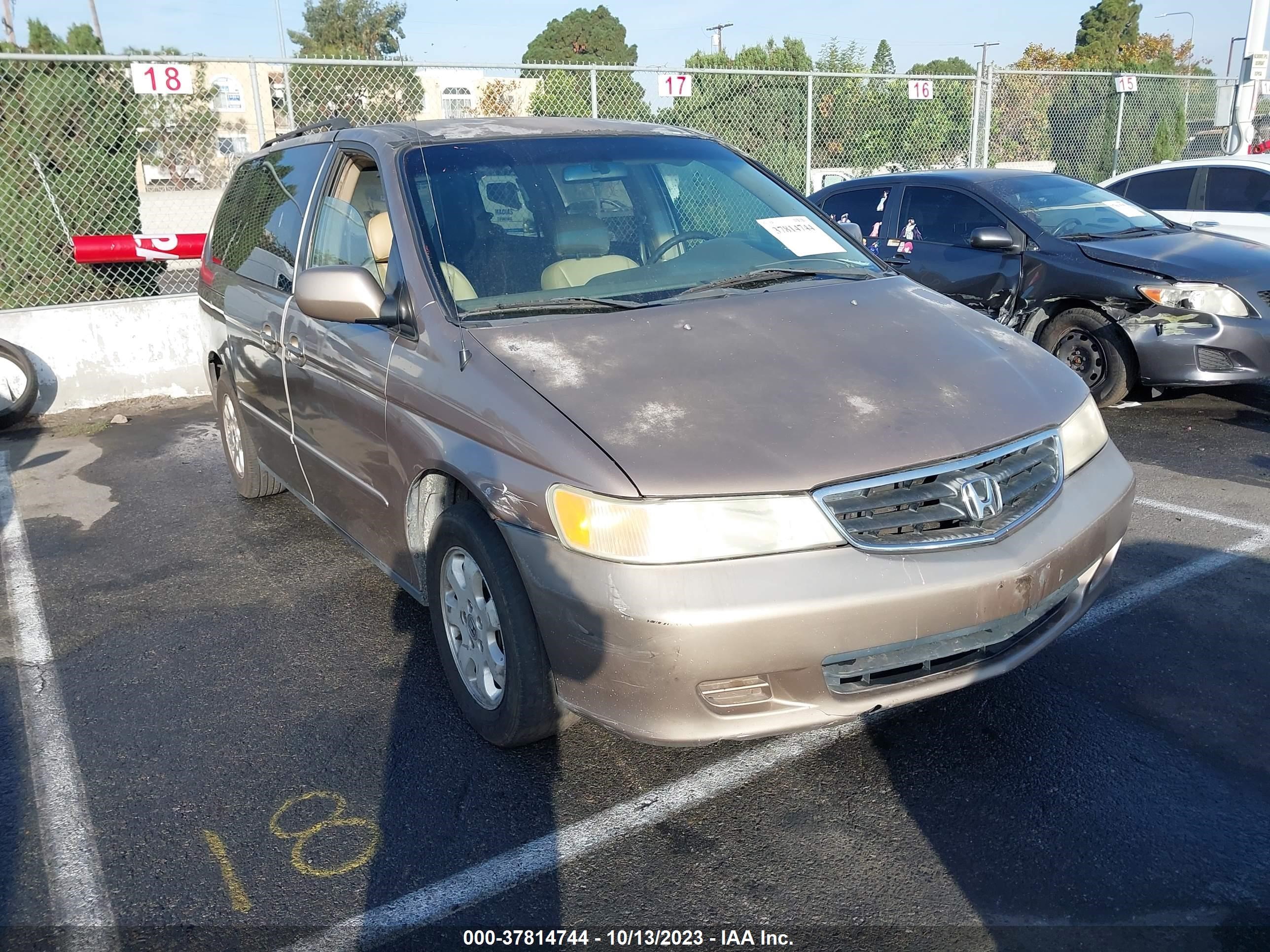 HONDA ODYSSEY 2003 5fnrl18023b096597