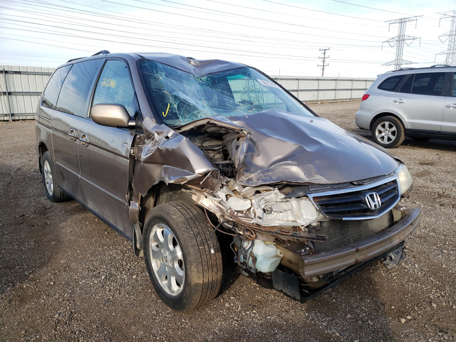 HONDA ODYSSEY EX 2003 5fnrl18023b156135