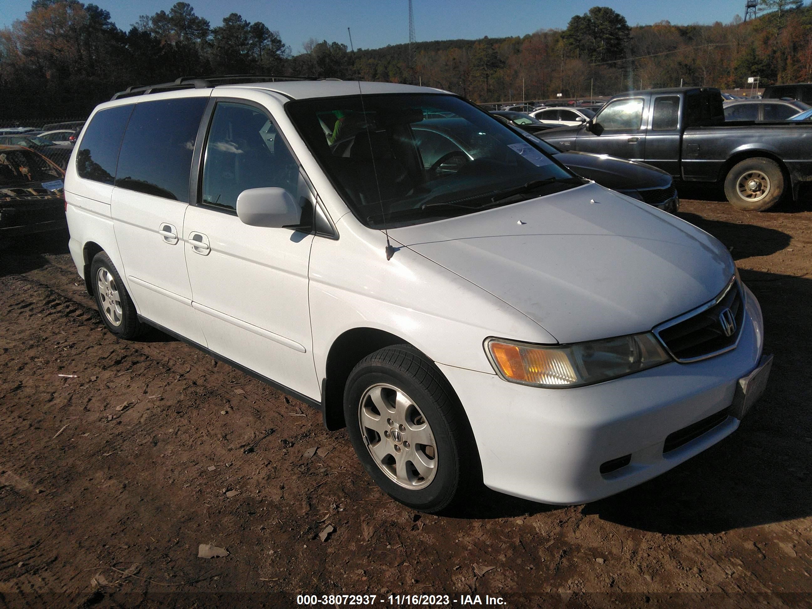 HONDA ODYSSEY 2003 5fnrl18033b130224