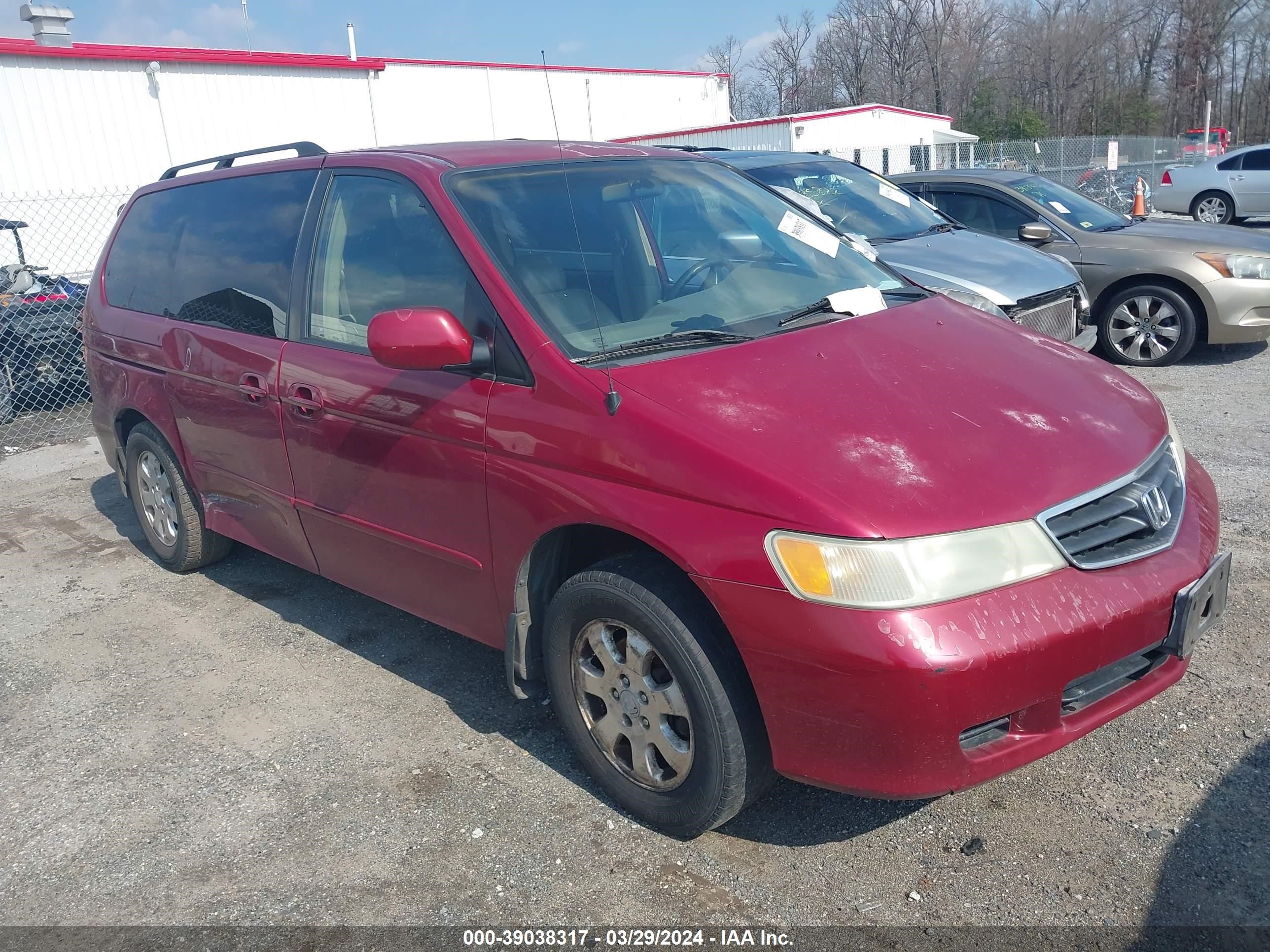 HONDA ODYSSEY 2004 5fnrl18034b013020