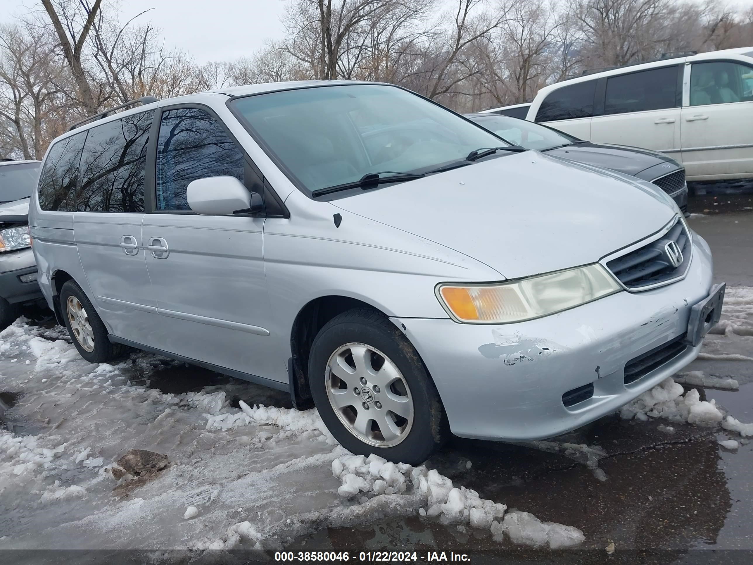 HONDA ODYSSEY 2003 5fnrl18043b135786