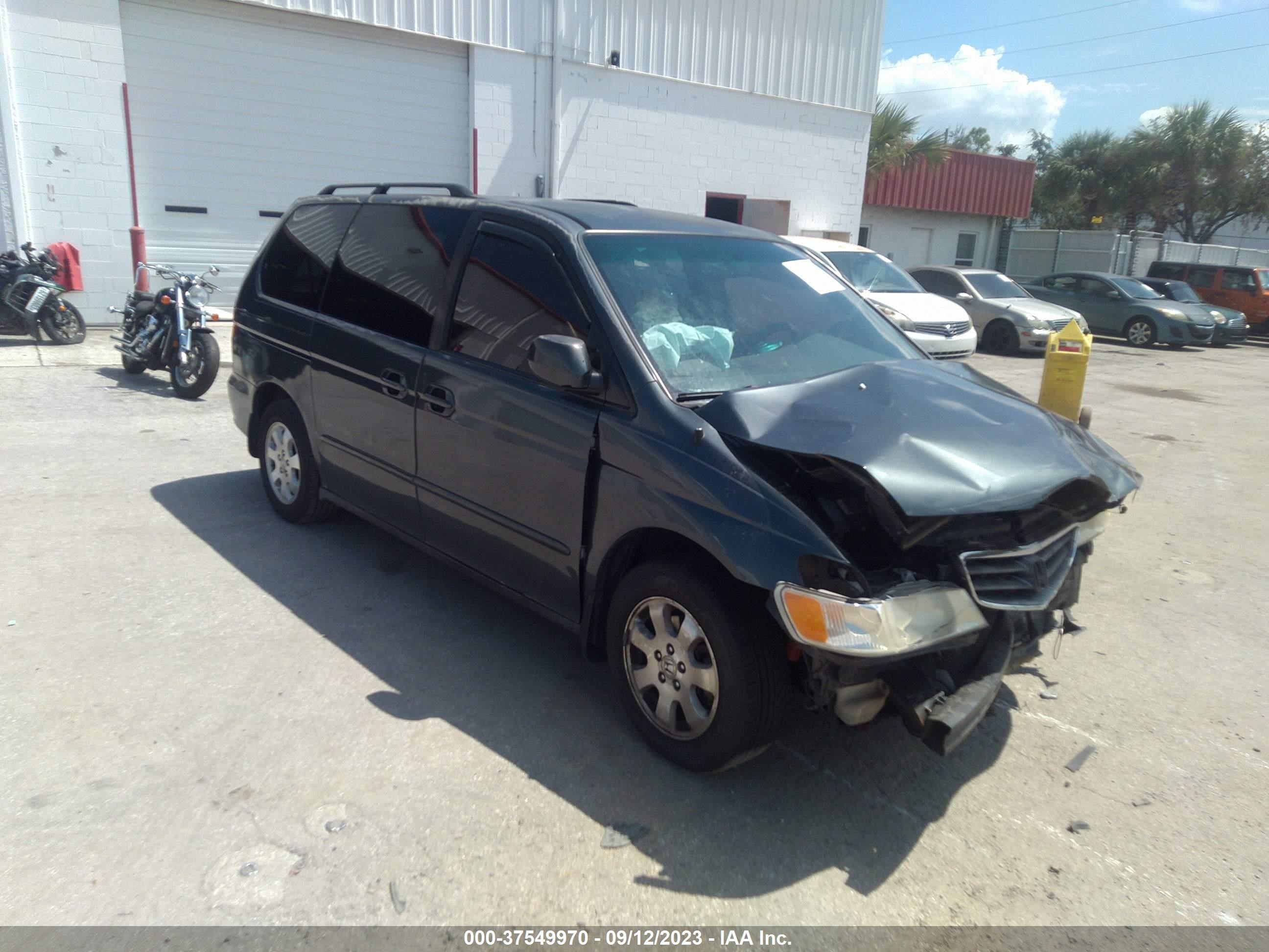 HONDA ODYSSEY 2003 5fnrl18053b098005