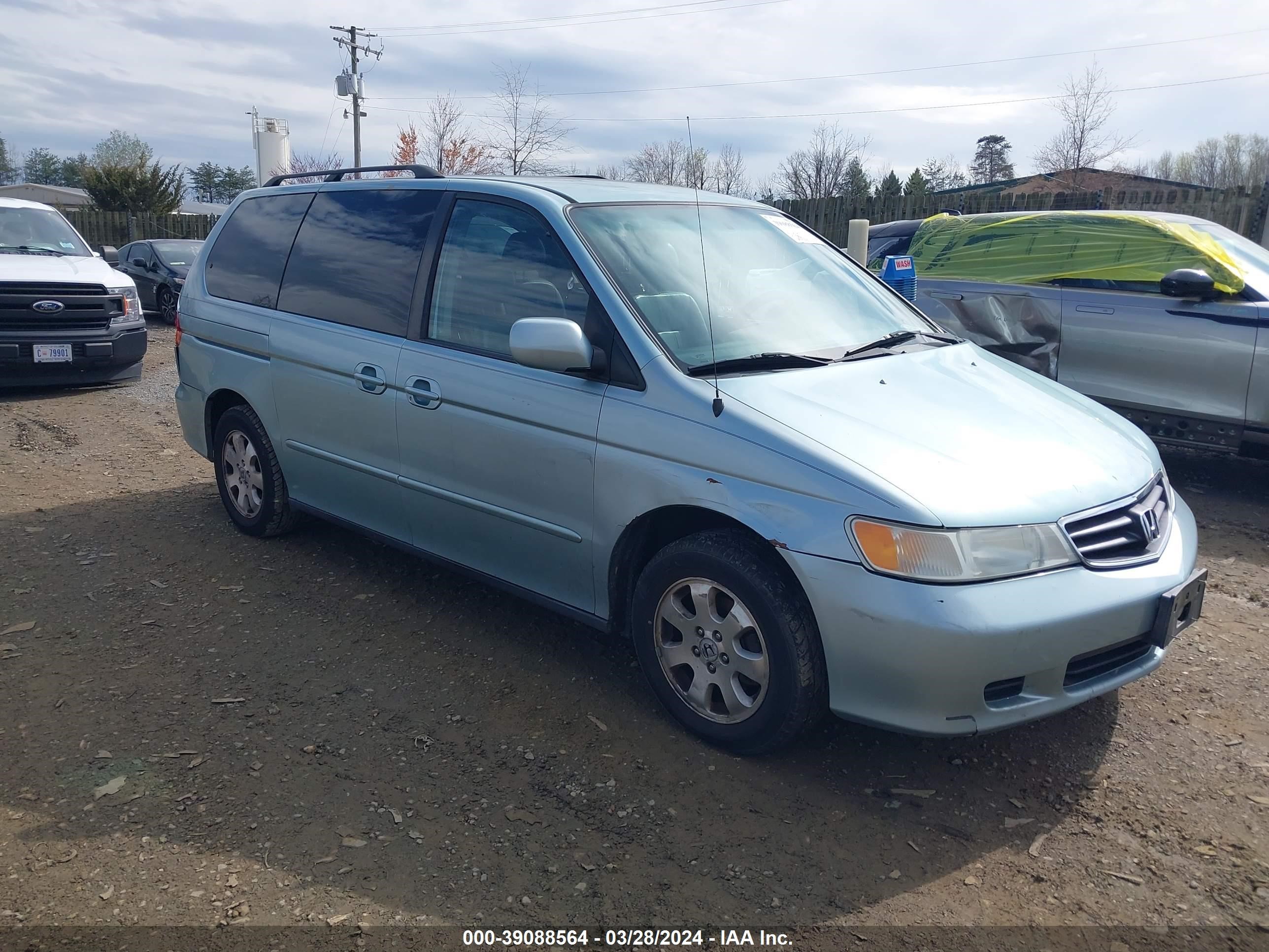 HONDA ODYSSEY 2004 5fnrl18054b053034