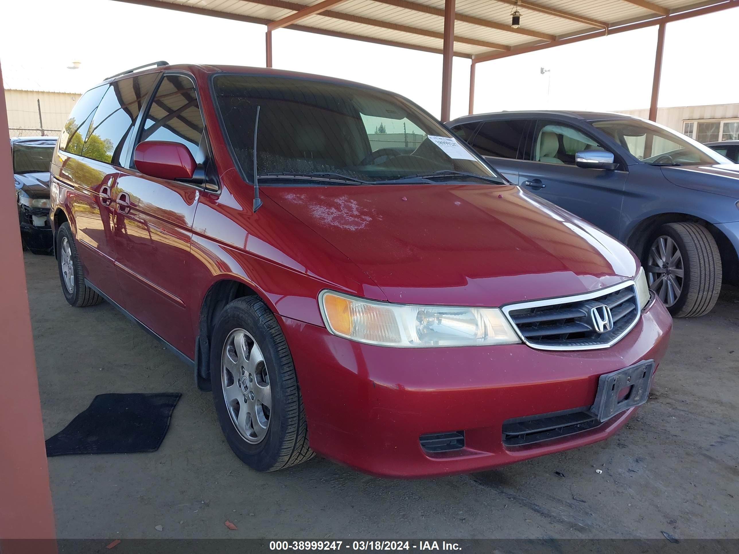 HONDA ODYSSEY 2003 5fnrl18063b159880