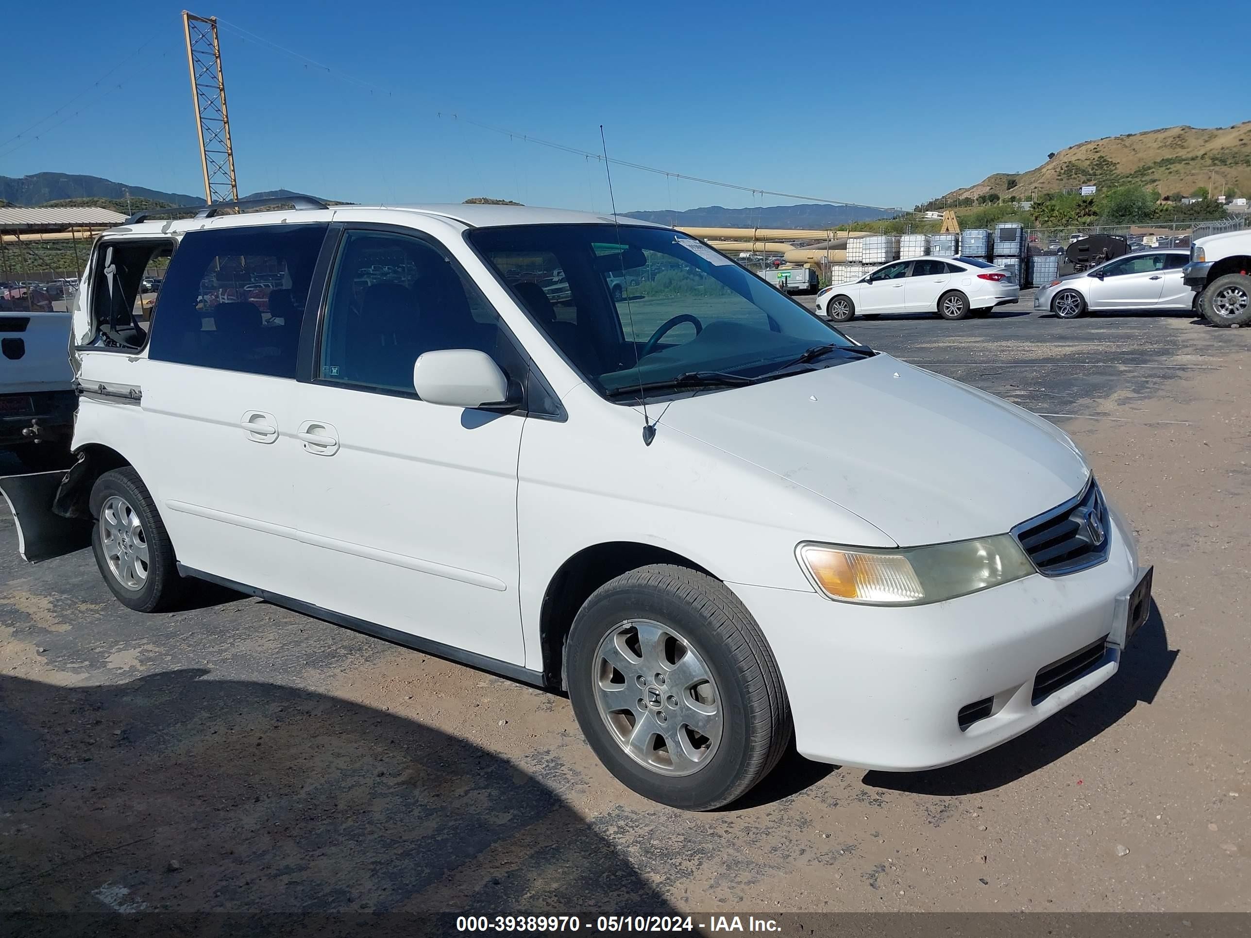 HONDA ODYSSEY 2004 5fnrl18064b050921