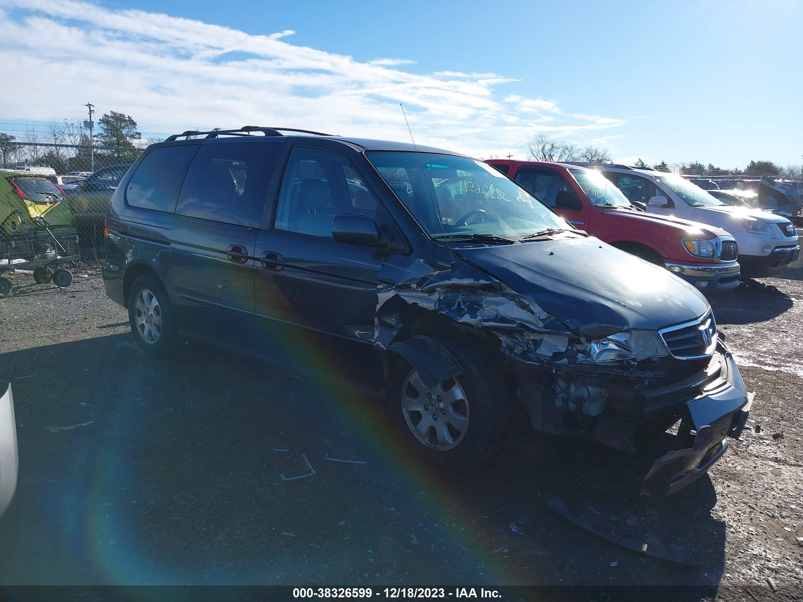 HONDA ODYSSEY 2004 5fnrl18064b150274