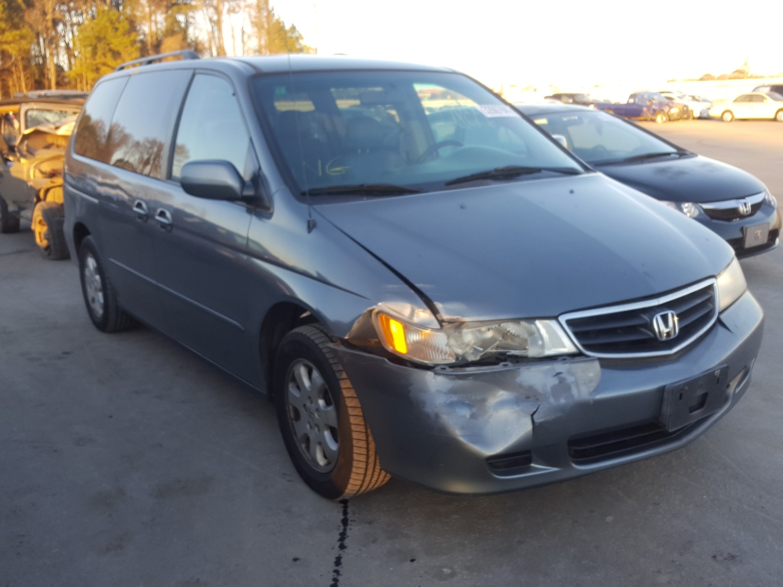 HONDA ODYSSEY EX 2002 5fnrl18072b035230