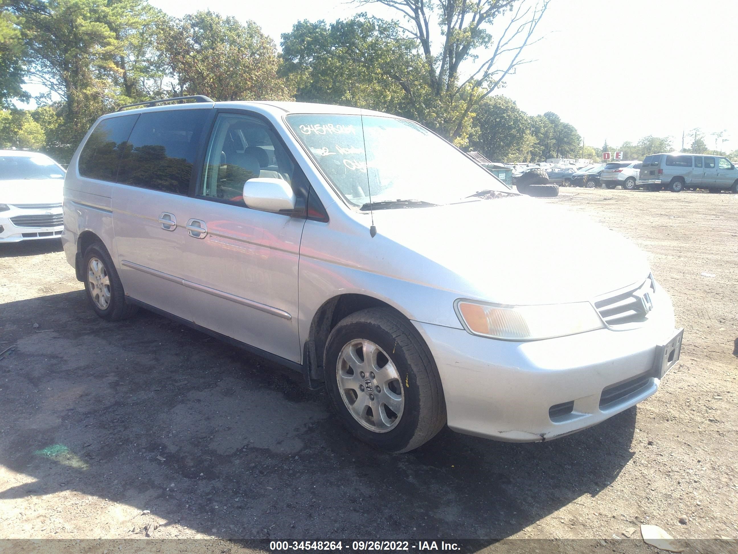 HONDA ODYSSEY 2002 5fnrl18072b054070