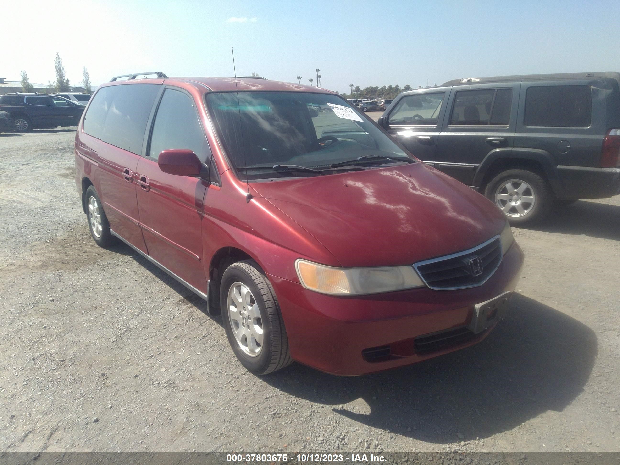 HONDA ODYSSEY 2002 5fnrl18082b049122