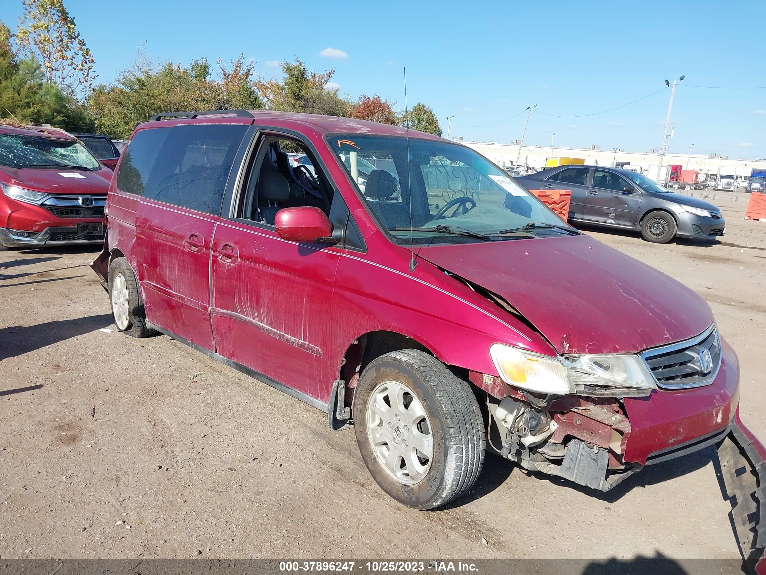 HONDA ODYSSEY 2003 5fnrl18083b095857