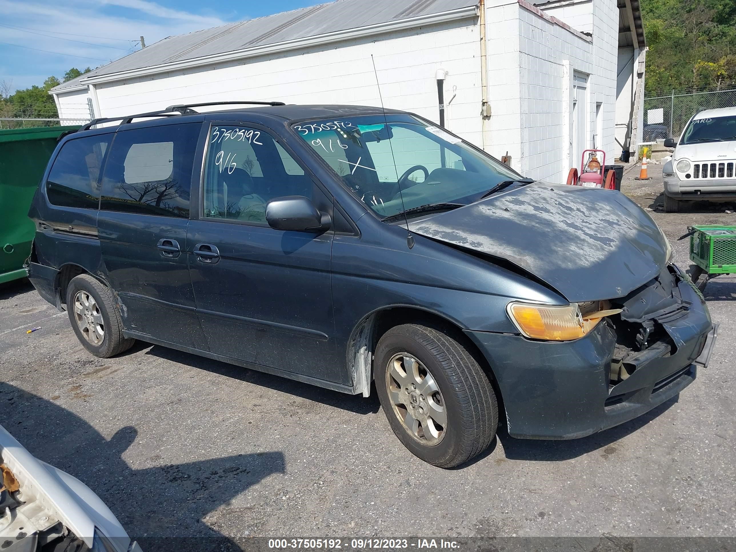 HONDA ODYSSEY 2003 5fnrl18093b027907