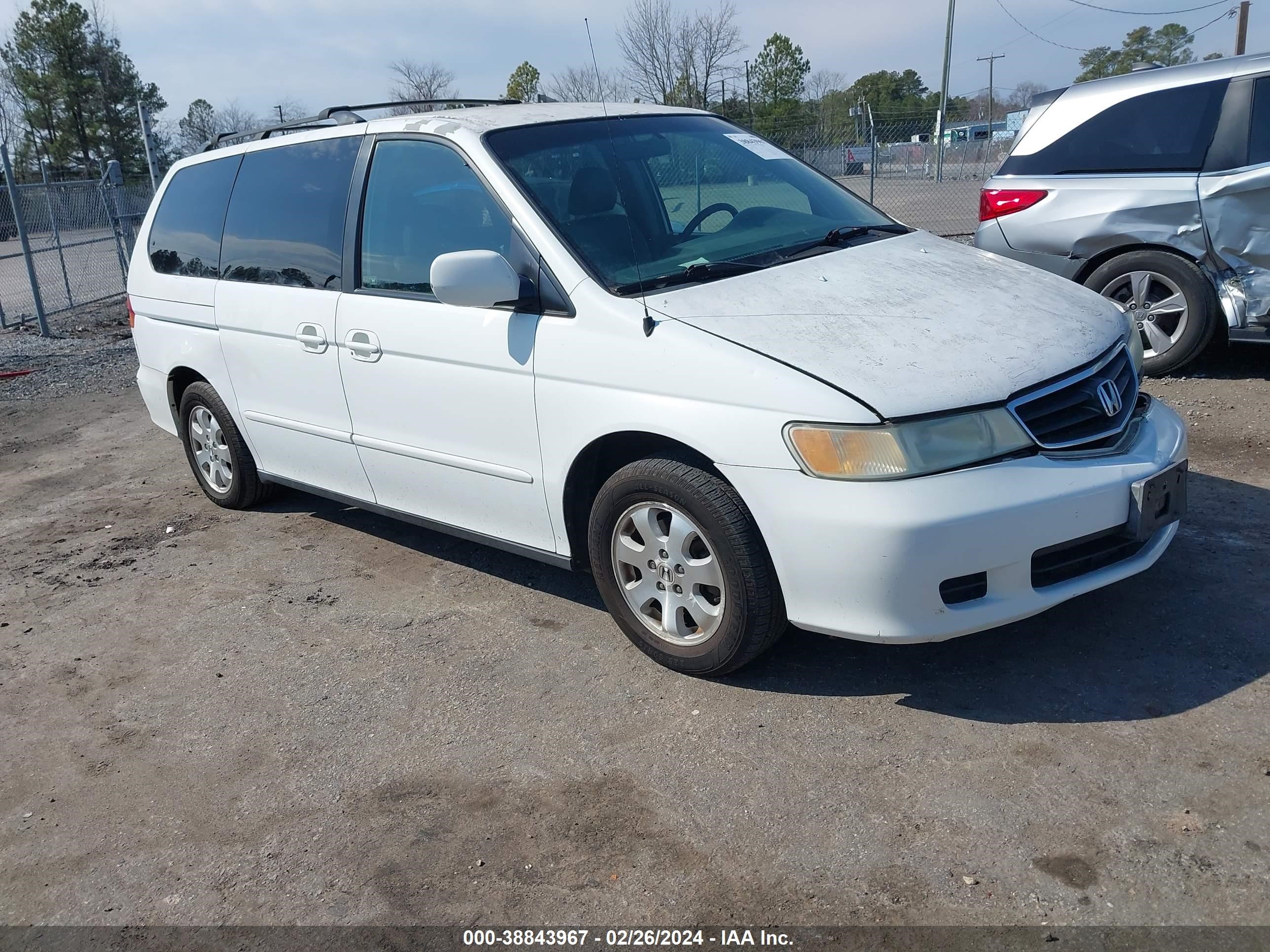 HONDA ODYSSEY 2003 5fnrl18093b157010