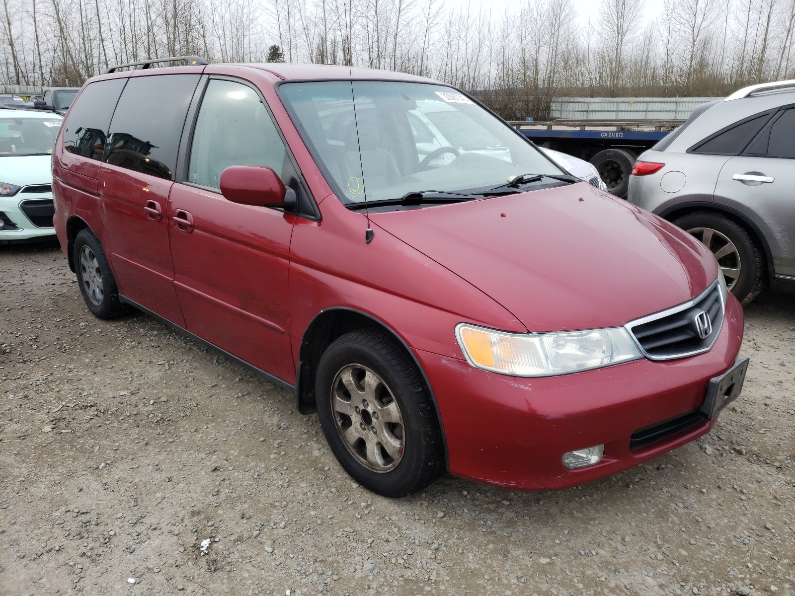 HONDA ODYSSEY EX 2004 5fnrl18094b048130