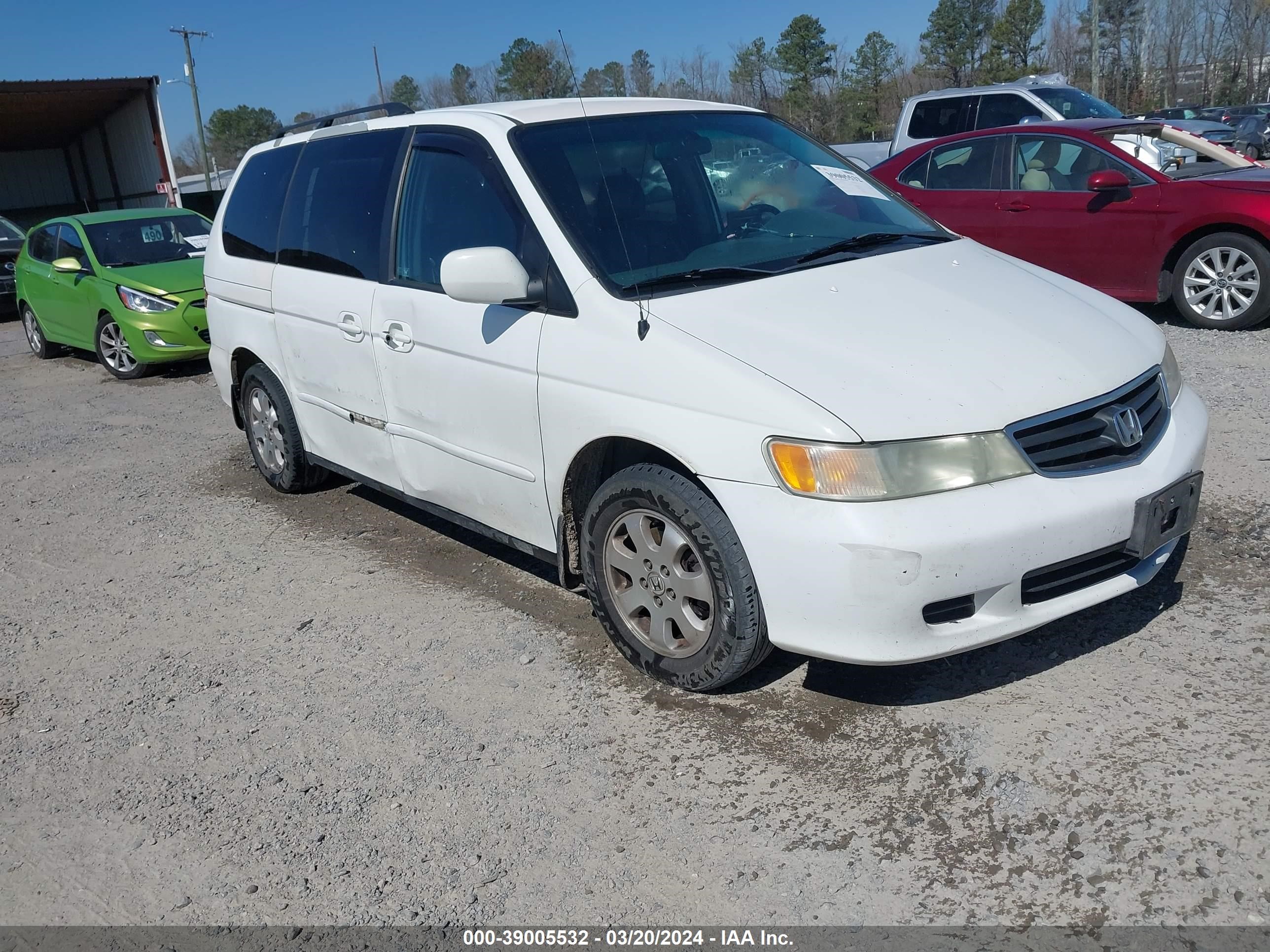 HONDA ODYSSEY 2004 5fnrl18094b116619