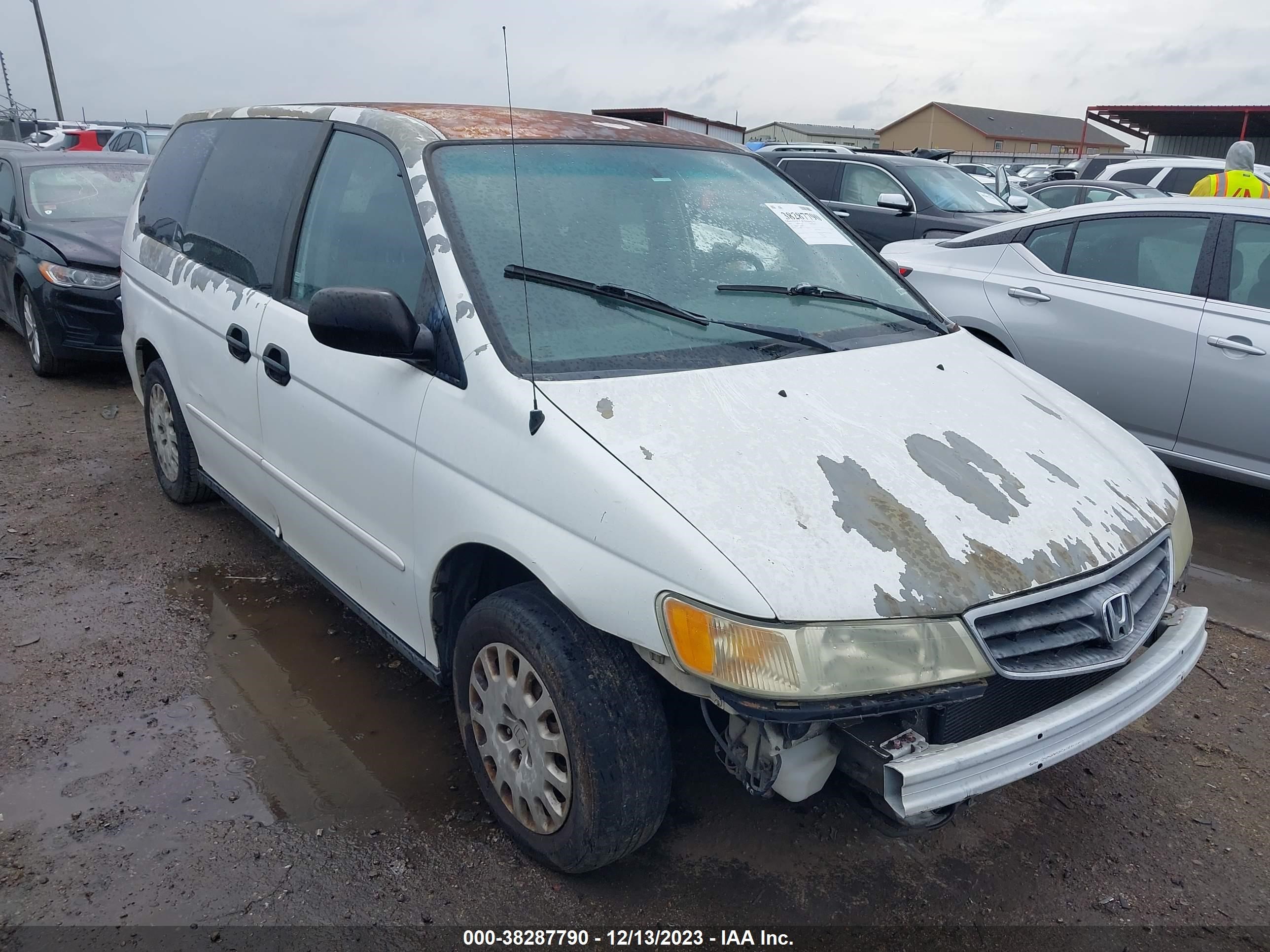 HONDA ODYSSEY 2004 5fnrl18524b053519