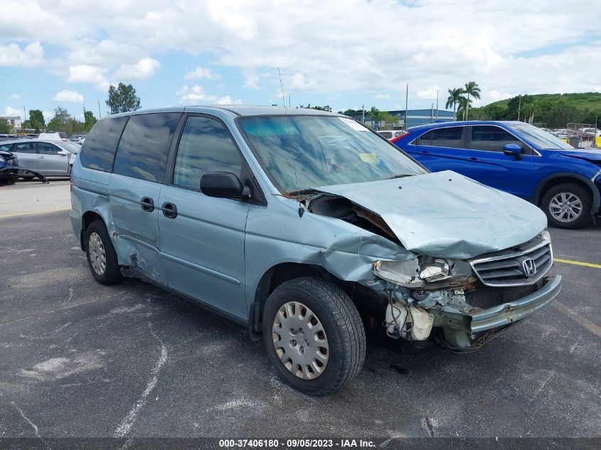 HONDA ODYSSEY 2004 5fnrl18524b114402