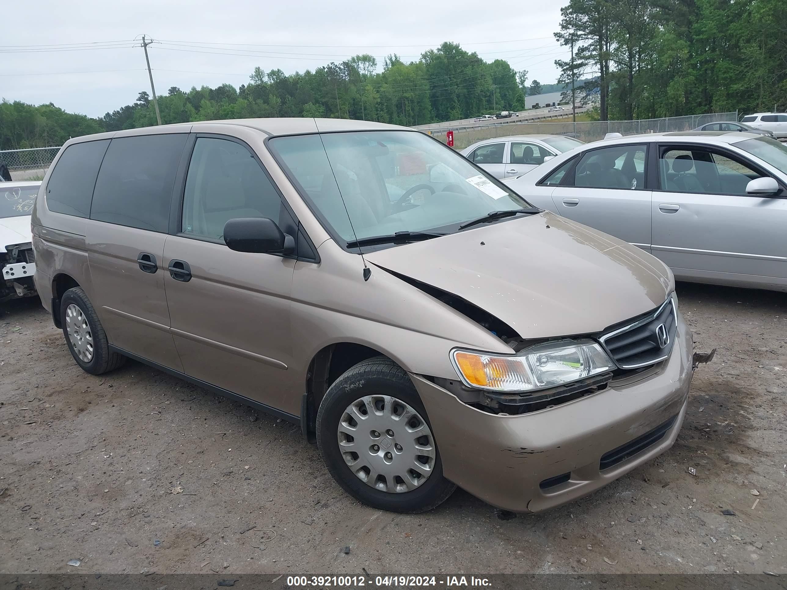 HONDA ODYSSEY 2004 5fnrl18544b119164