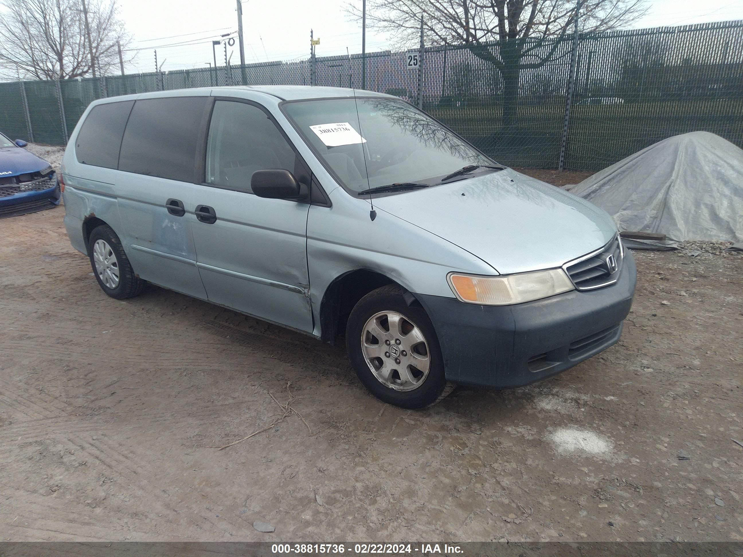 HONDA ODYSSEY 2004 5fnrl18554b128116