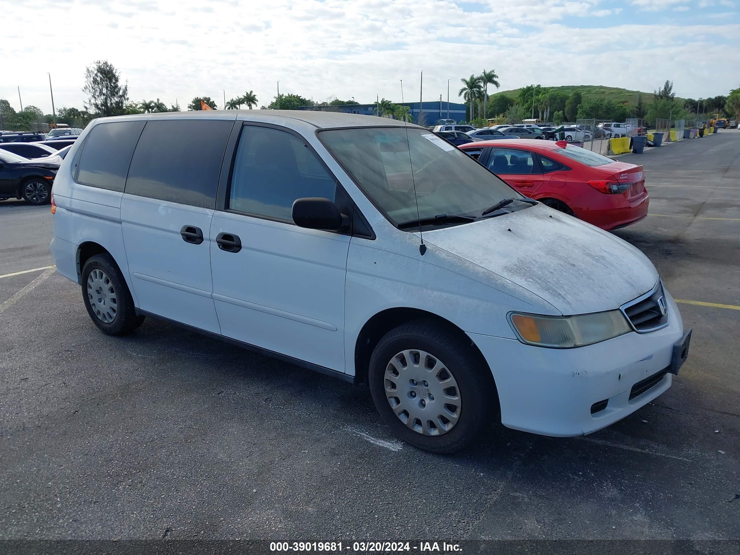 HONDA ODYSSEY 2004 5fnrl18584b044551