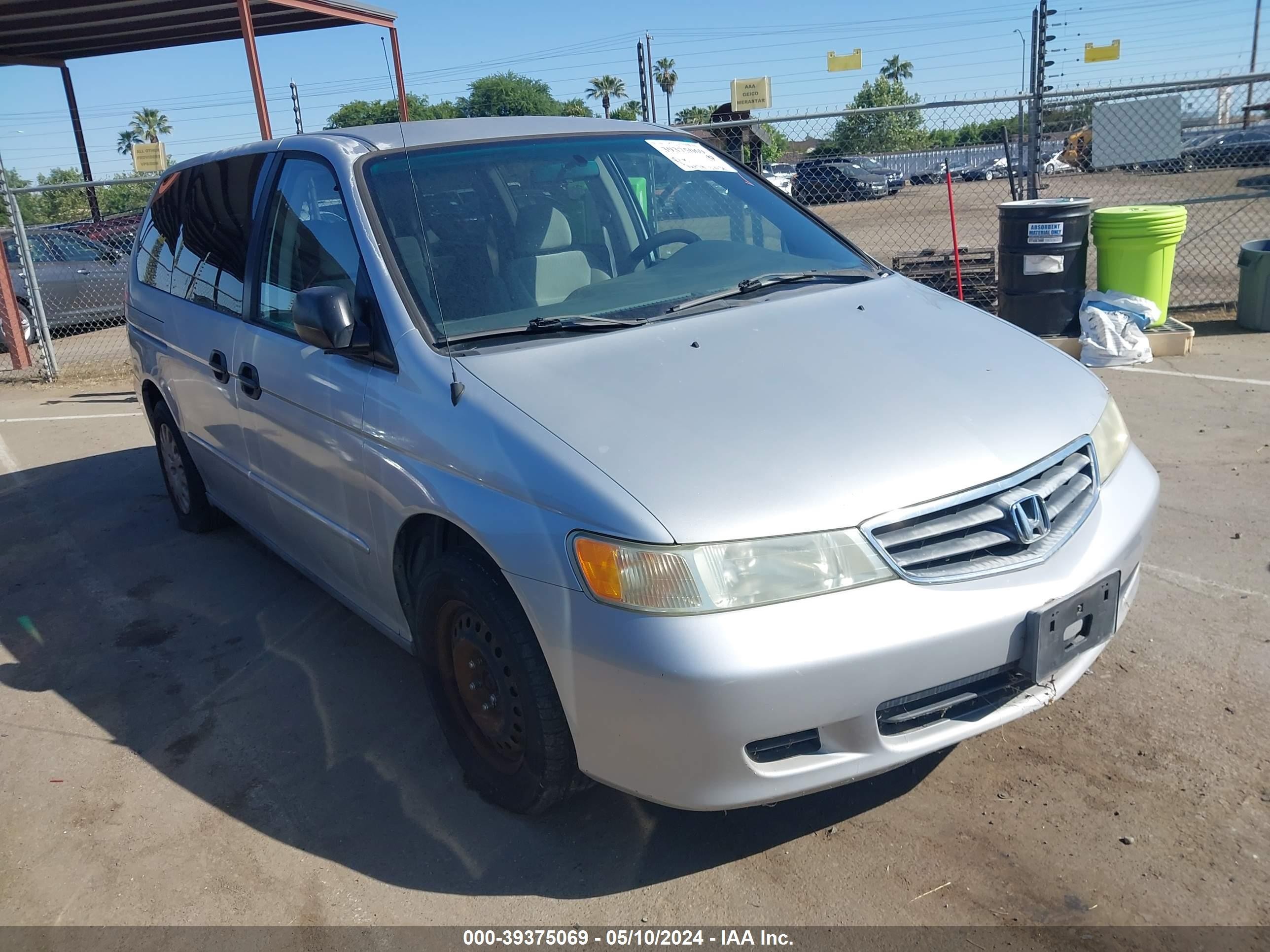 HONDA ODYSSEY 2003 5fnrl185x3b092891