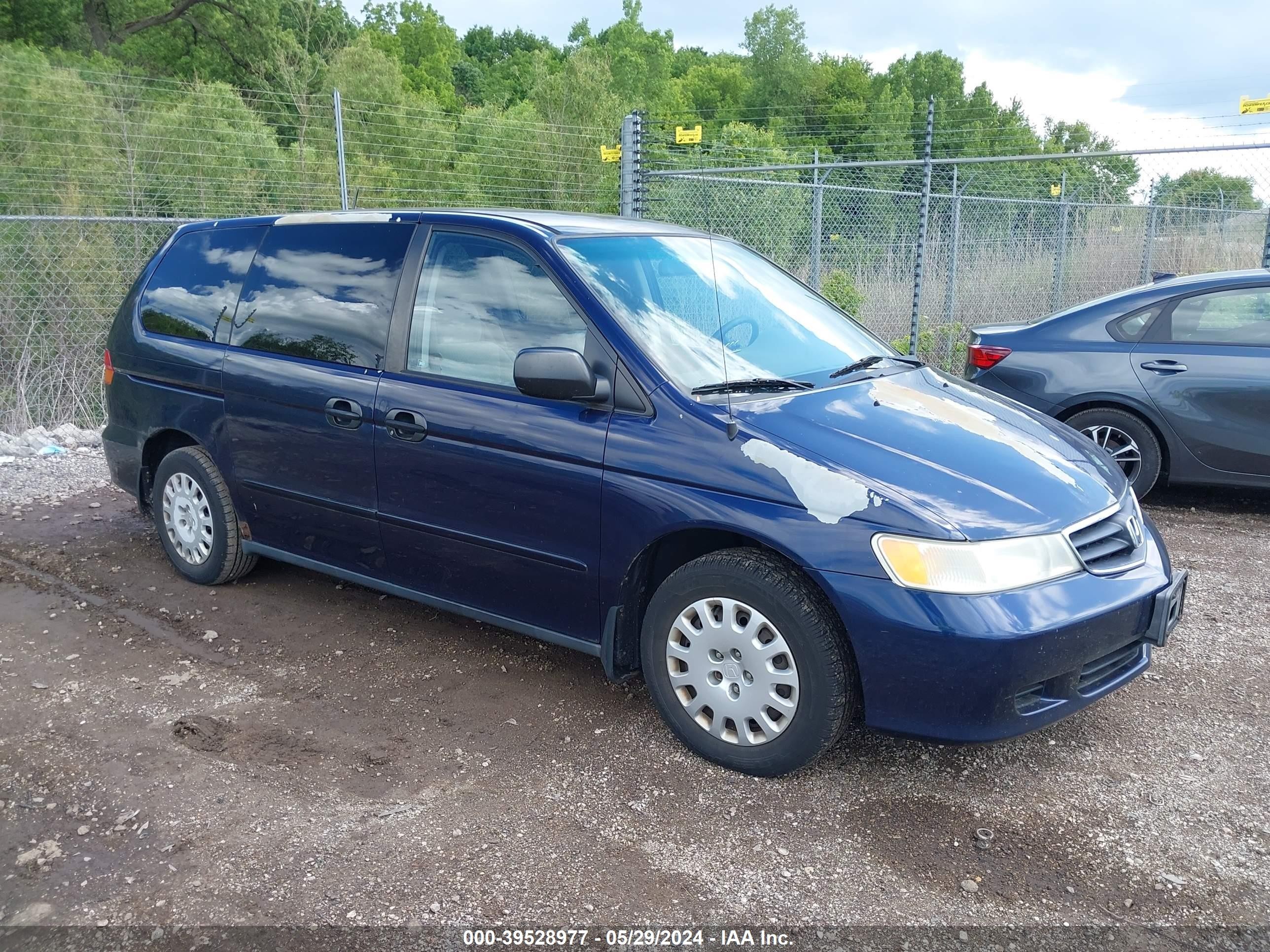 HONDA ODYSSEY 2004 5fnrl185x4b037763