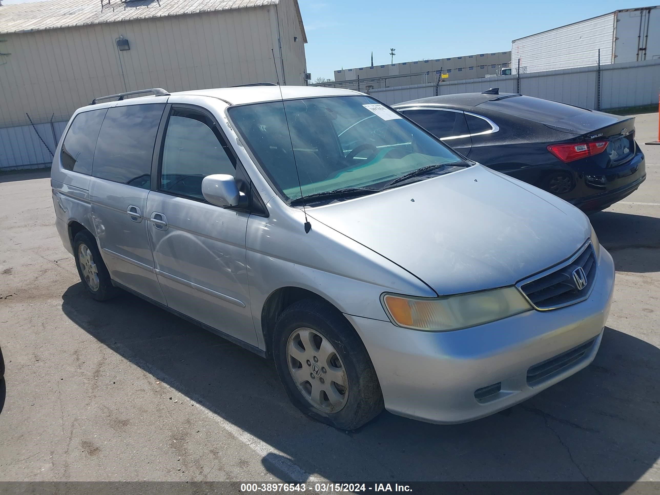 HONDA ODYSSEY 2002 5fnrl18602b049460