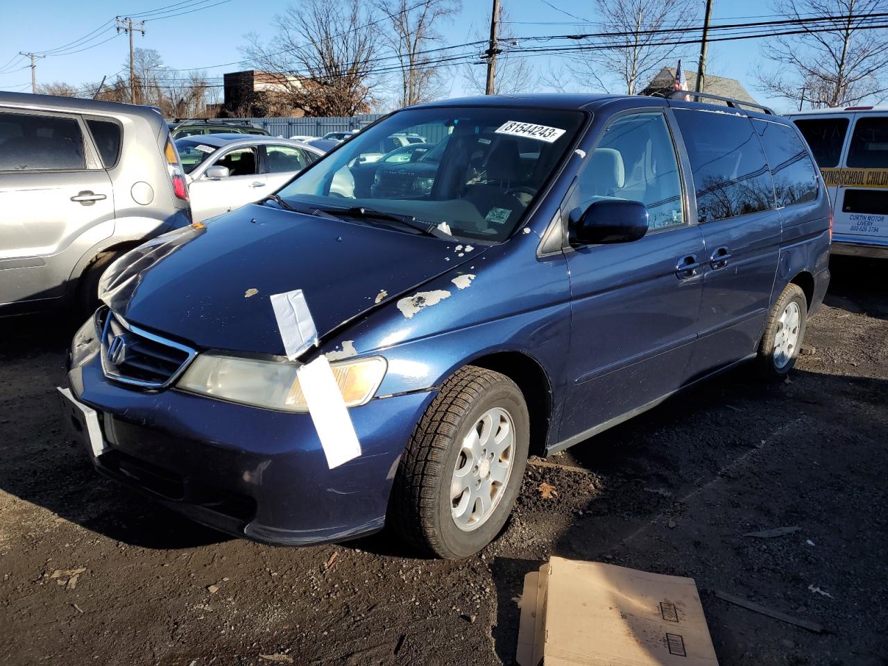 HONDA ODYSSEY 2003 5fnrl18613b055334