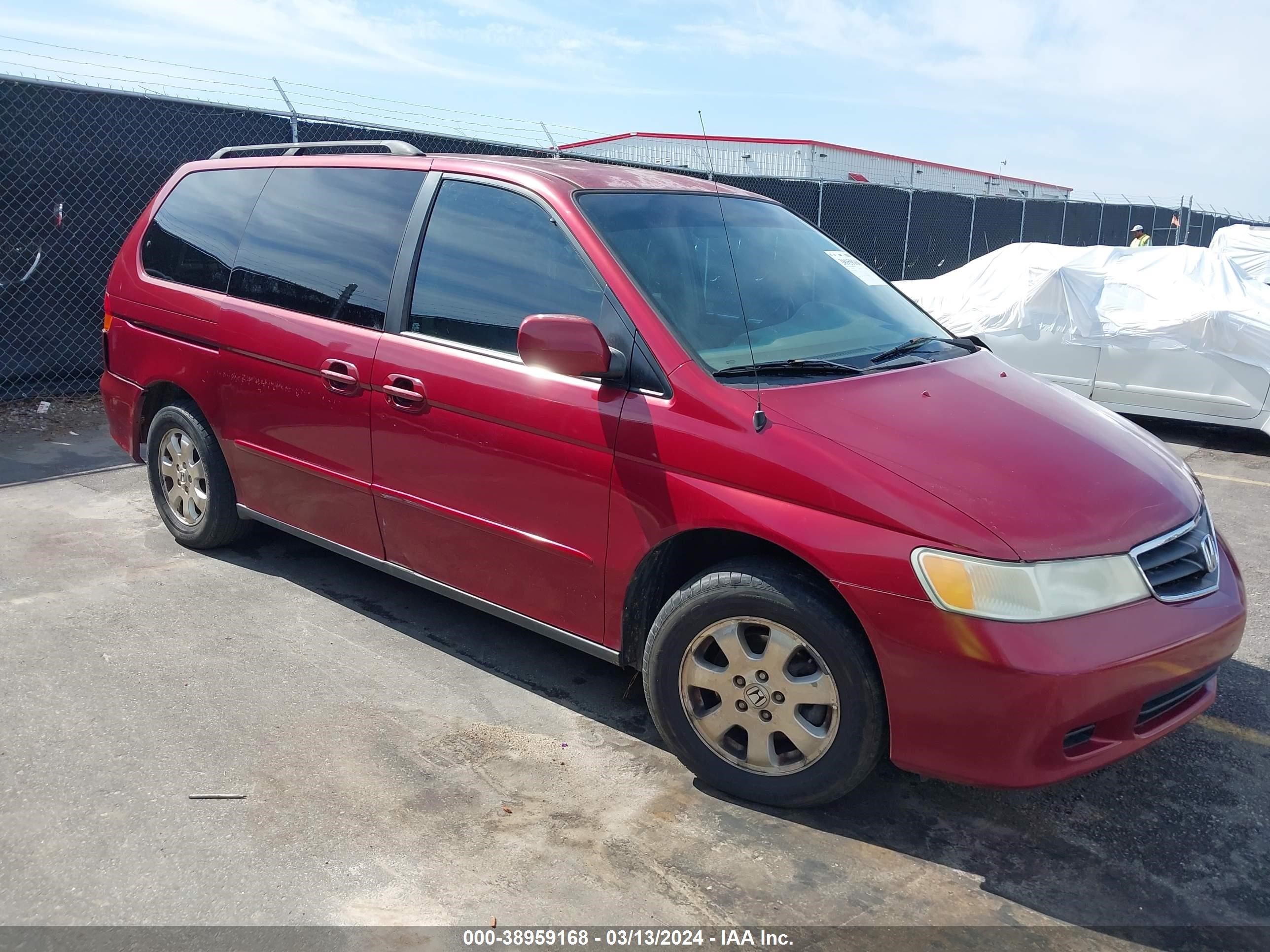 HONDA ODYSSEY 2004 5fnrl18614b070921