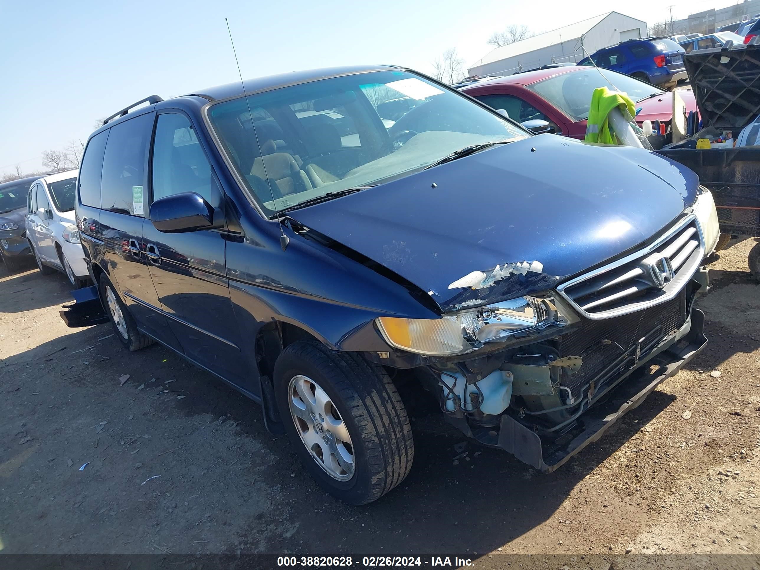 HONDA ODYSSEY 2004 5fnrl18624b147909