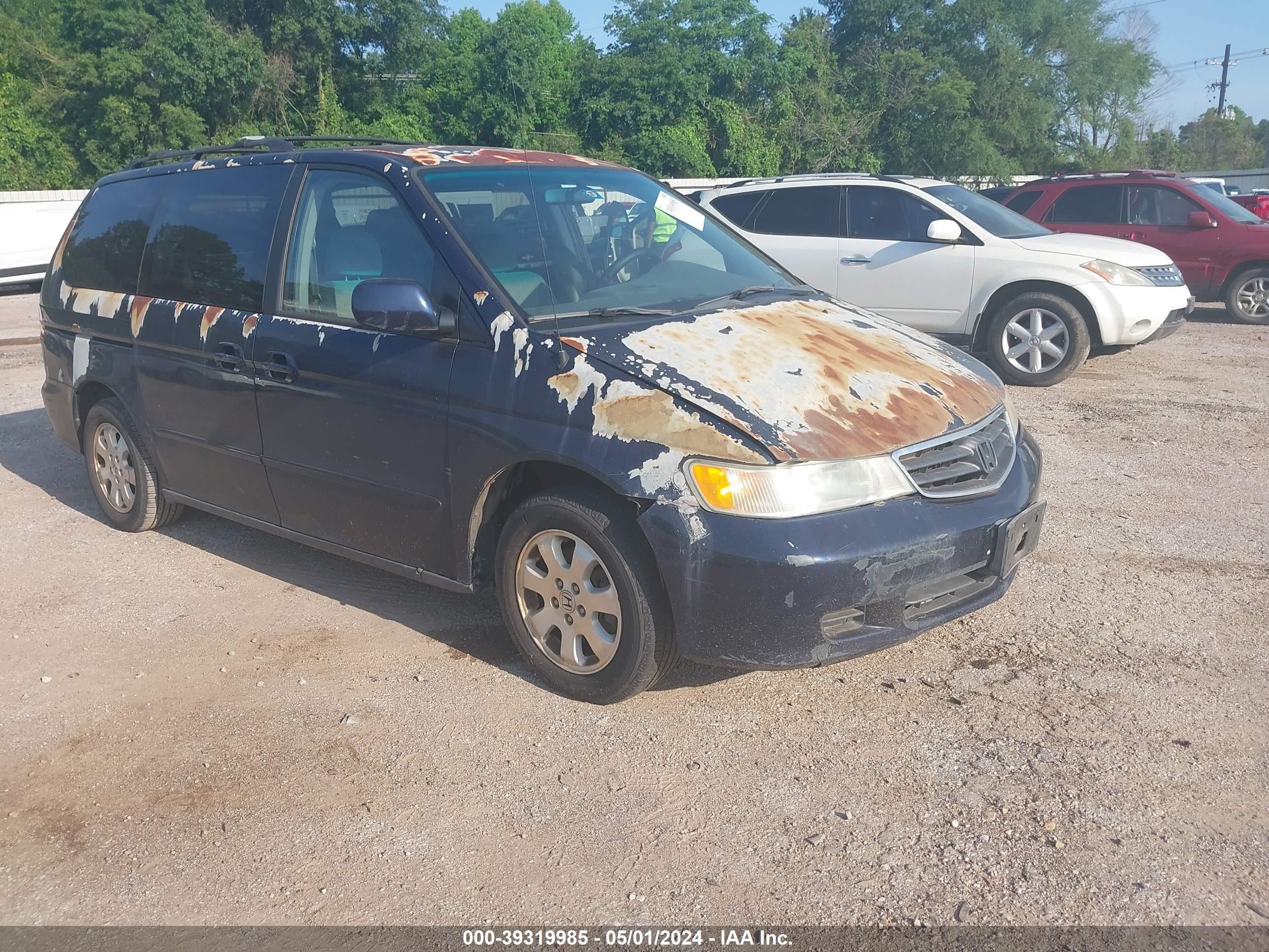 HONDA ODYSSEY 2003 5fnrl18633b063693