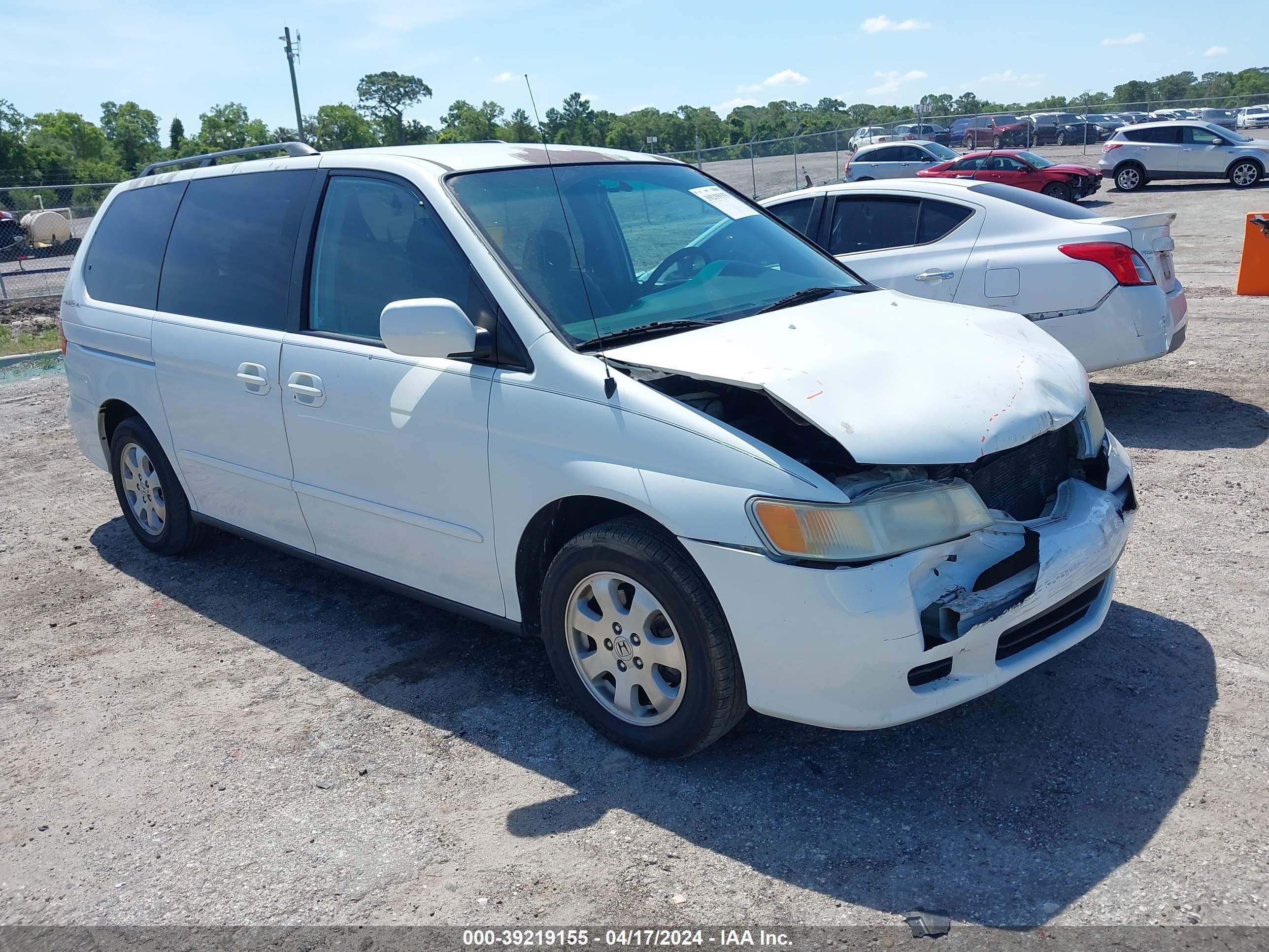 HONDA ODYSSEY 2003 5fnrl18633b115095