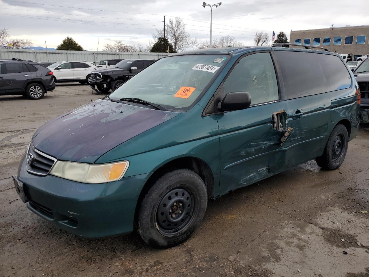 HONDA ODYSSEY 2002 5fnrl18642b007972