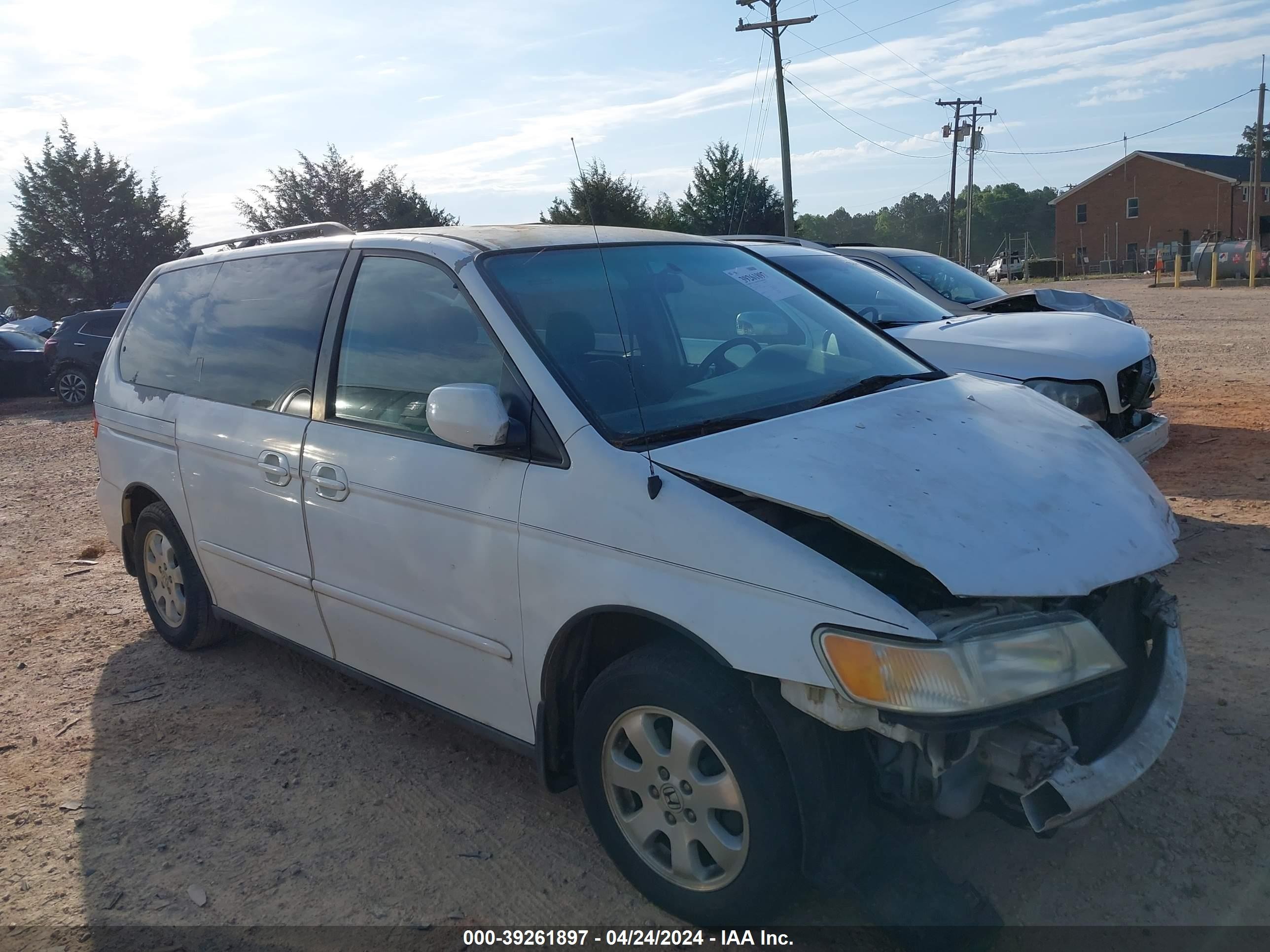 HONDA ODYSSEY 2003 5fnrl18653b053697