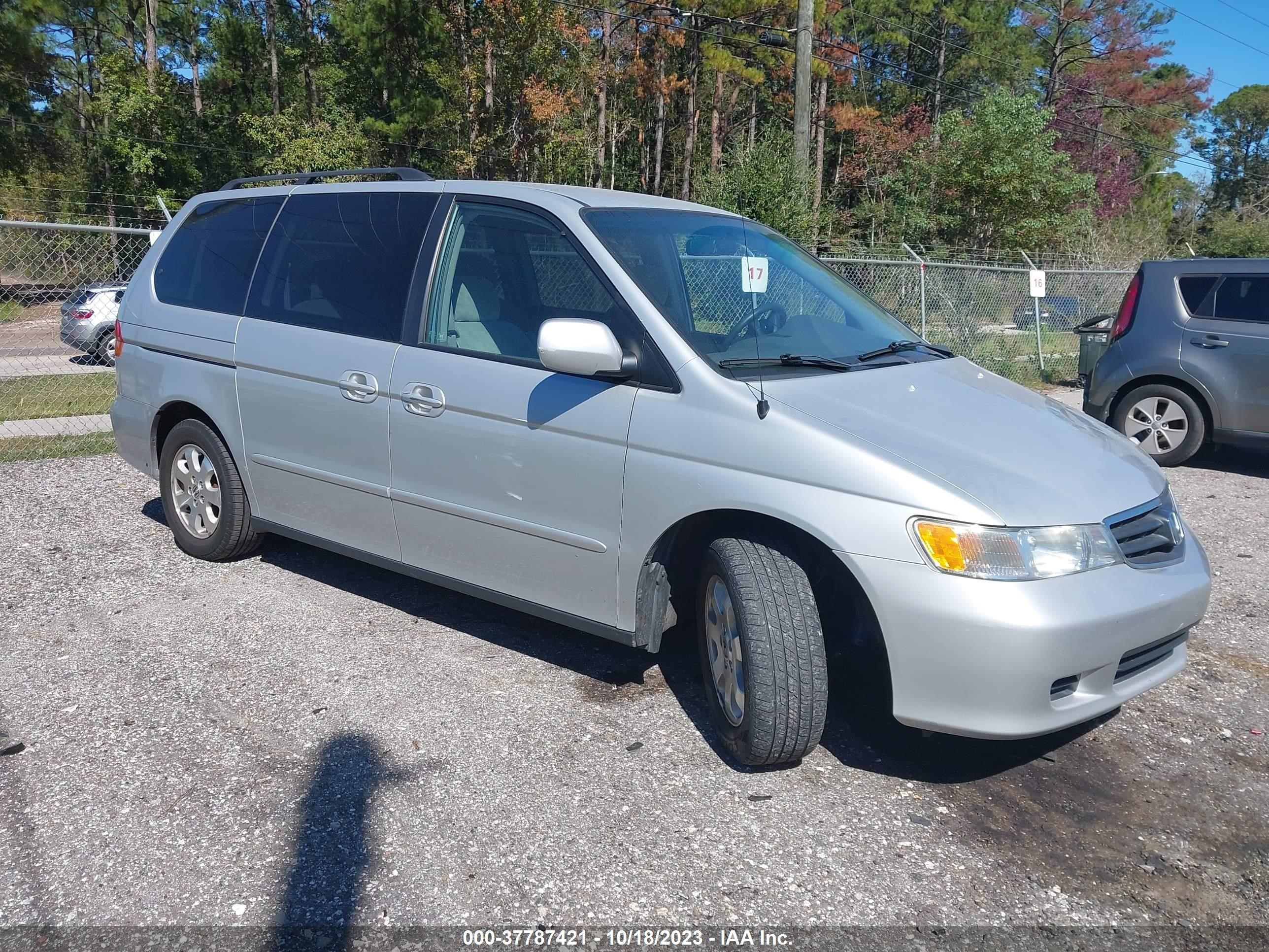 HONDA ODYSSEY 2004 5fnrl18654b051031