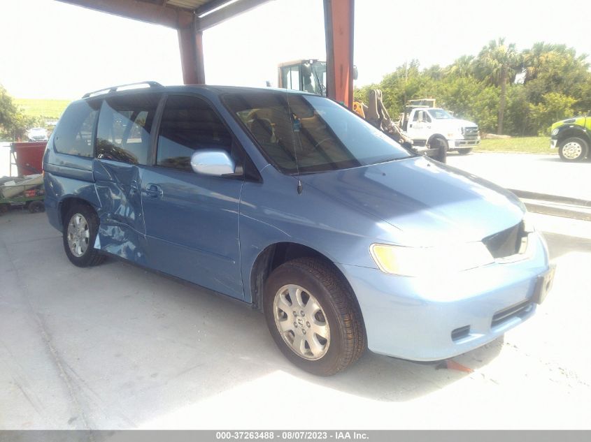 HONDA ODYSSEY 2004 5fnrl18654b066998