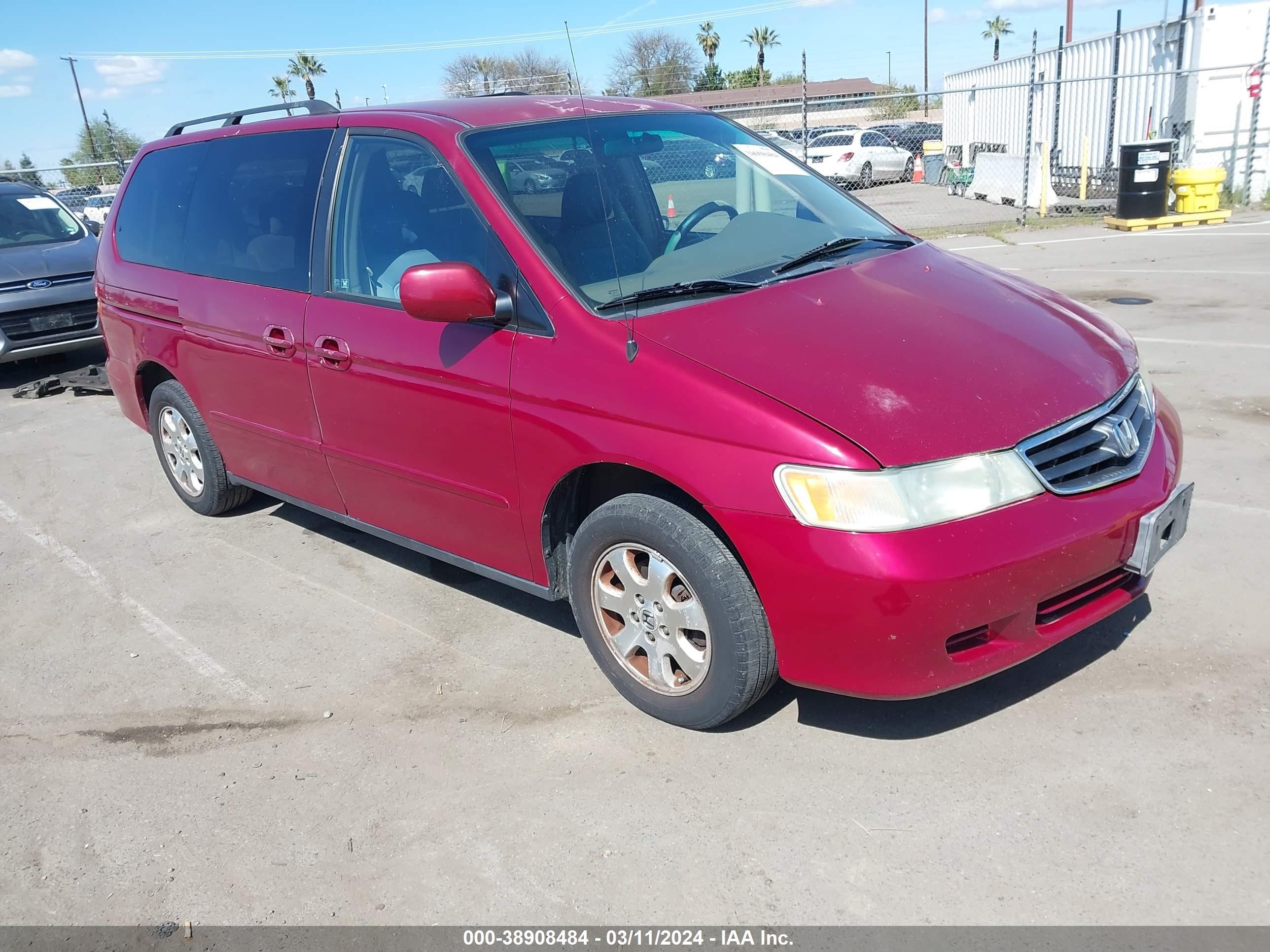 HONDA ODYSSEY 2004 5fnrl18664b015185