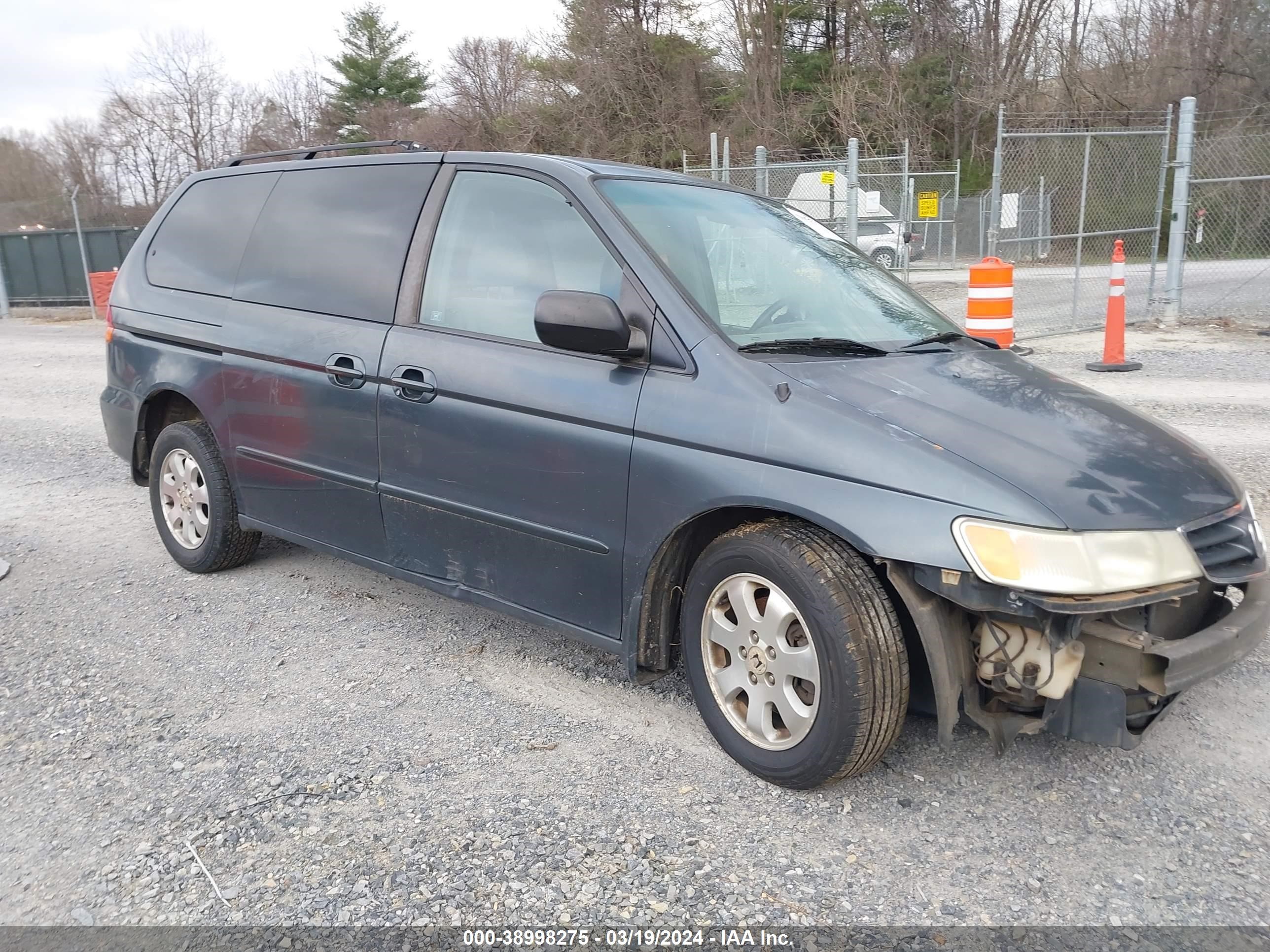 HONDA ODYSSEY 2004 5fnrl18664b126397