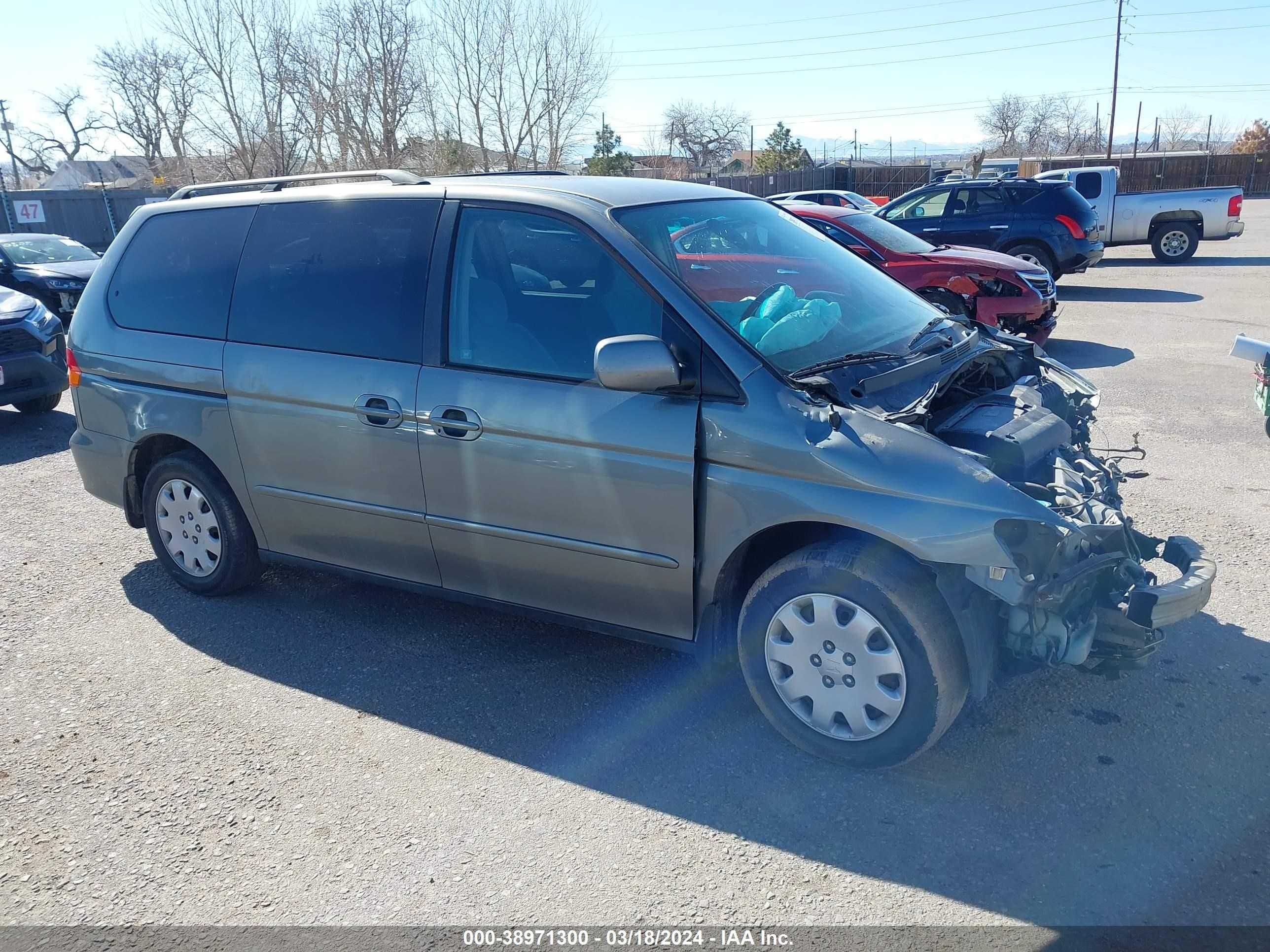 HONDA ODYSSEY 2002 5fnrl18672b012485