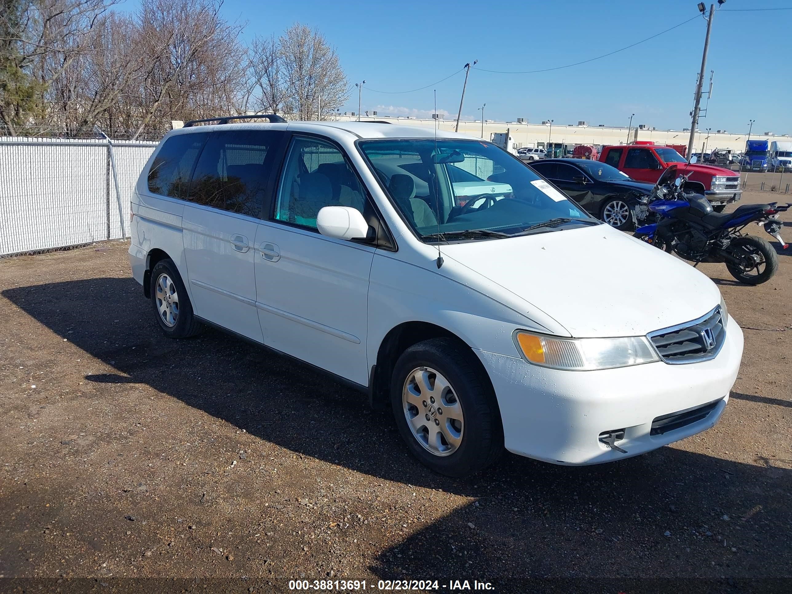 HONDA ODYSSEY 2003 5fnrl18673b066922