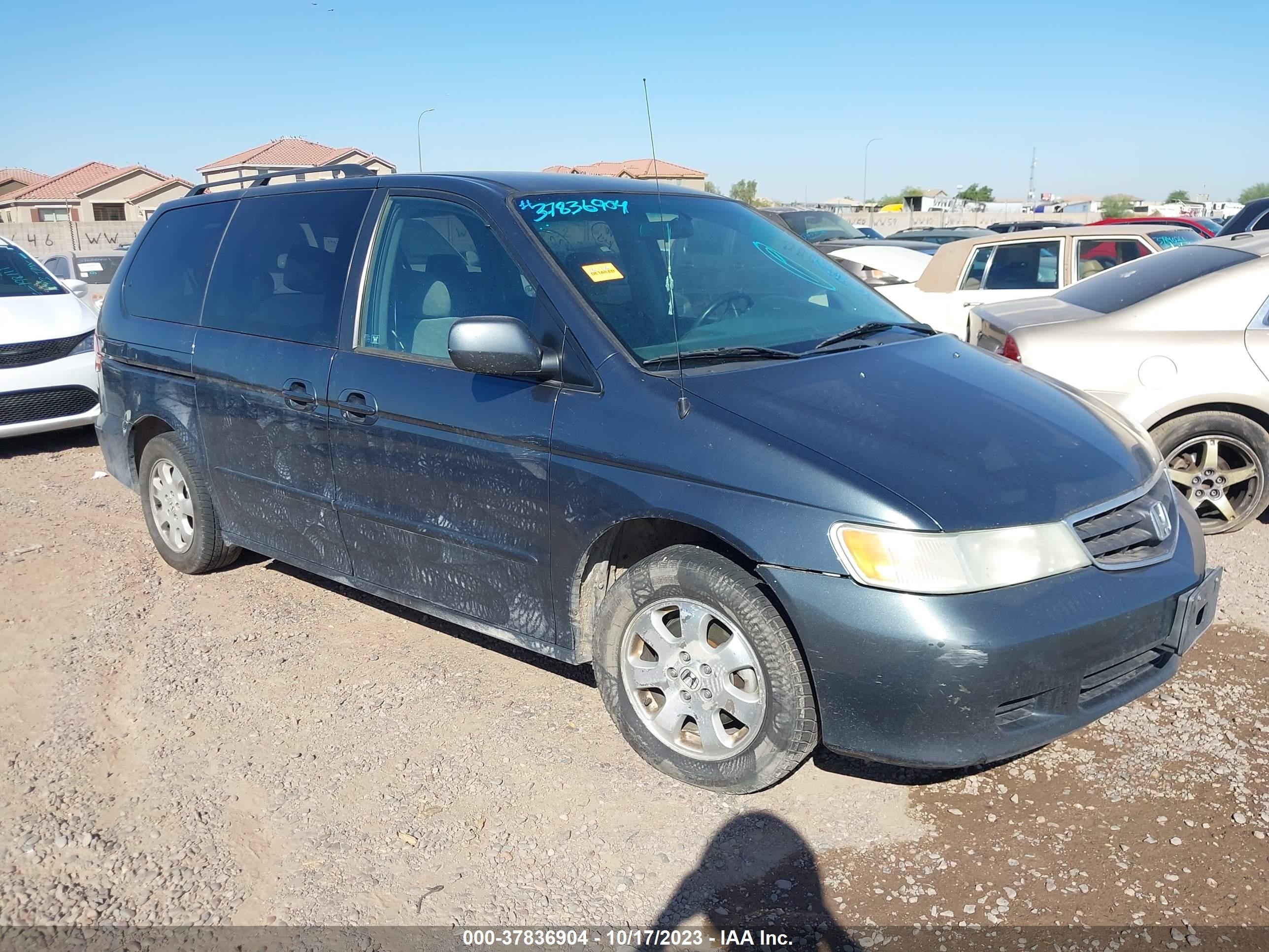 HONDA ODYSSEY 2003 5fnrl18673b102530