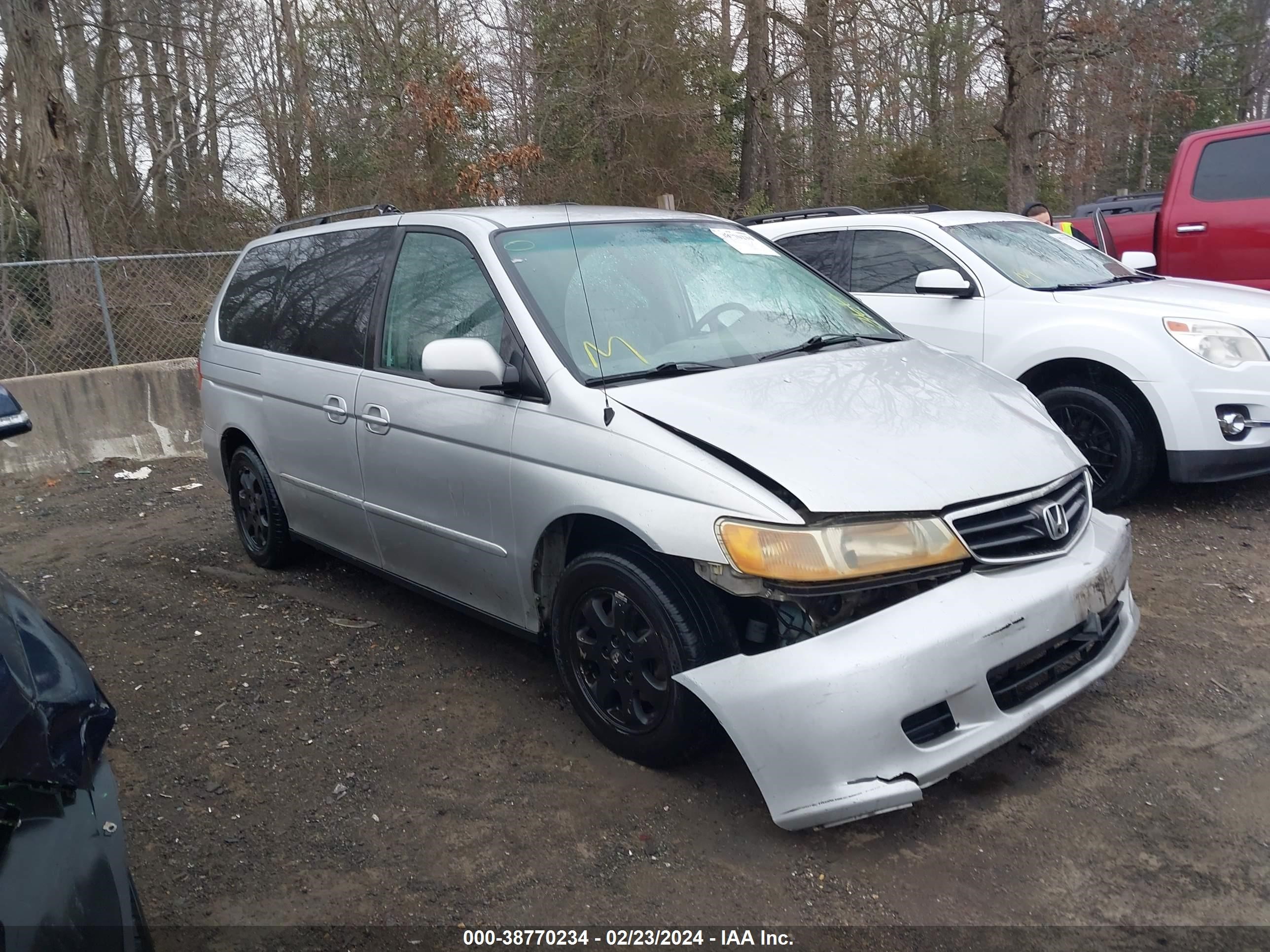 HONDA ODYSSEY 2004 5fnrl18674b038409