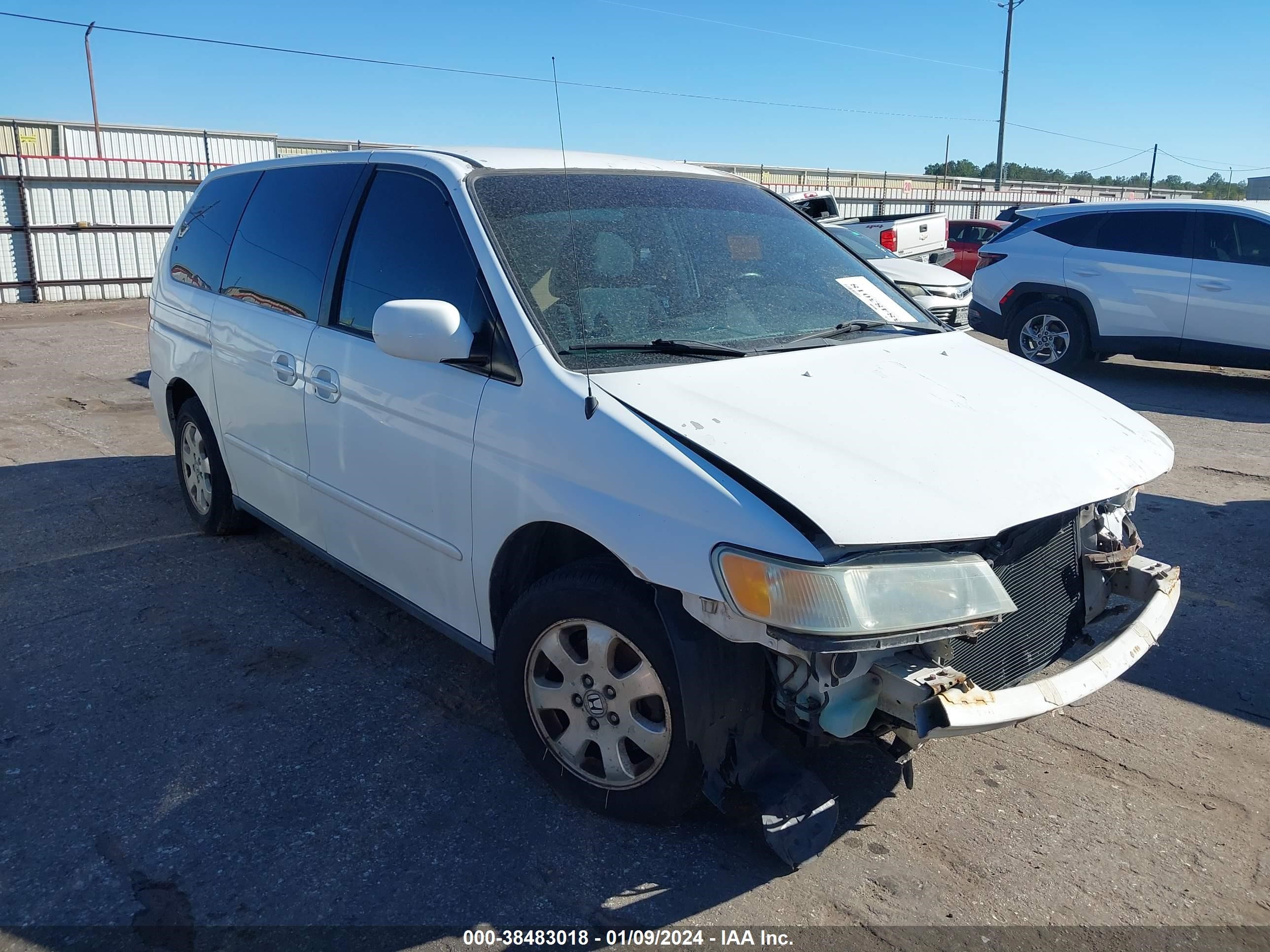 HONDA ODYSSEY 2004 5fnrl18674b041326