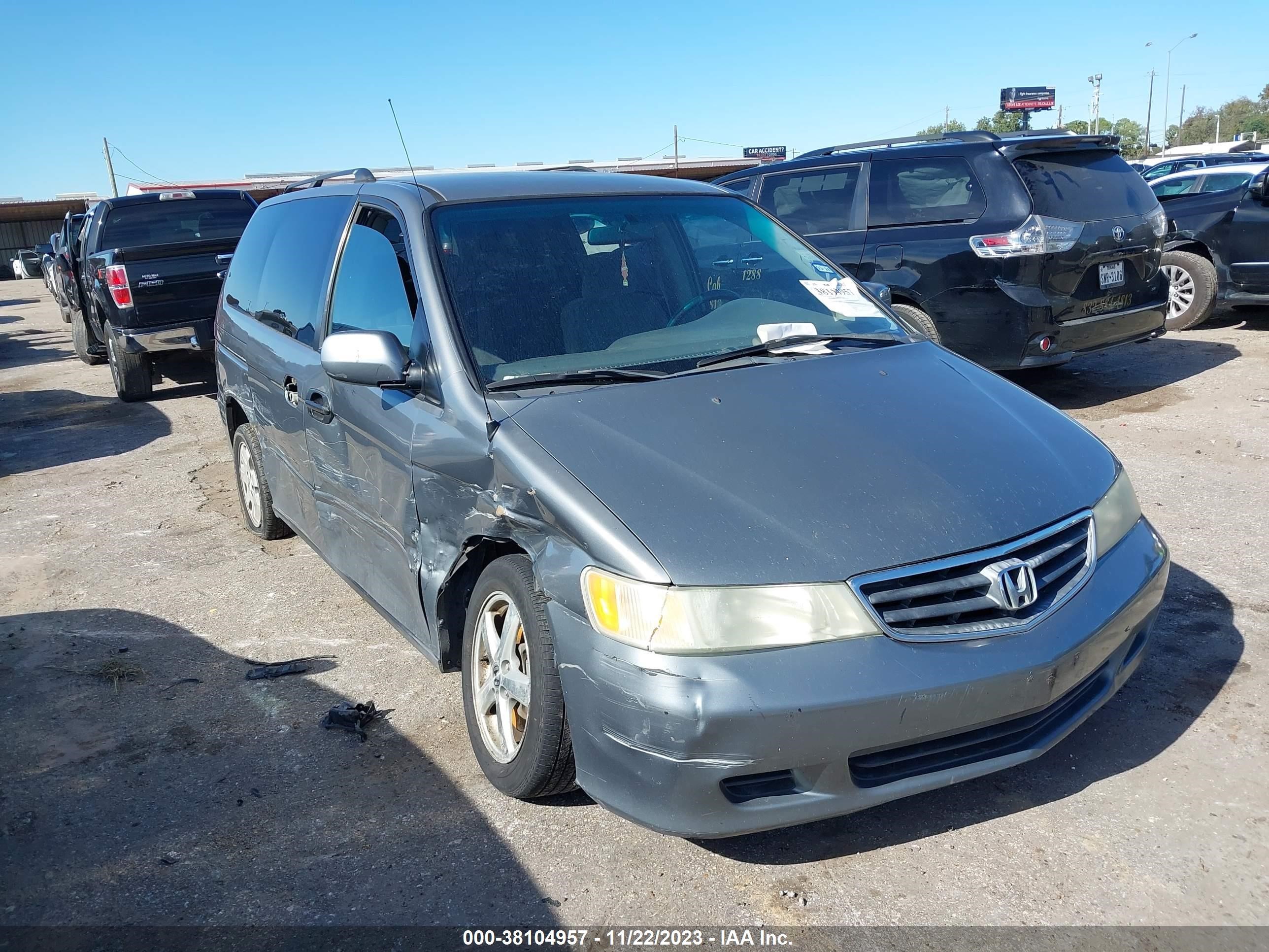 HONDA ODYSSEY 2002 5fnrl18682b008185