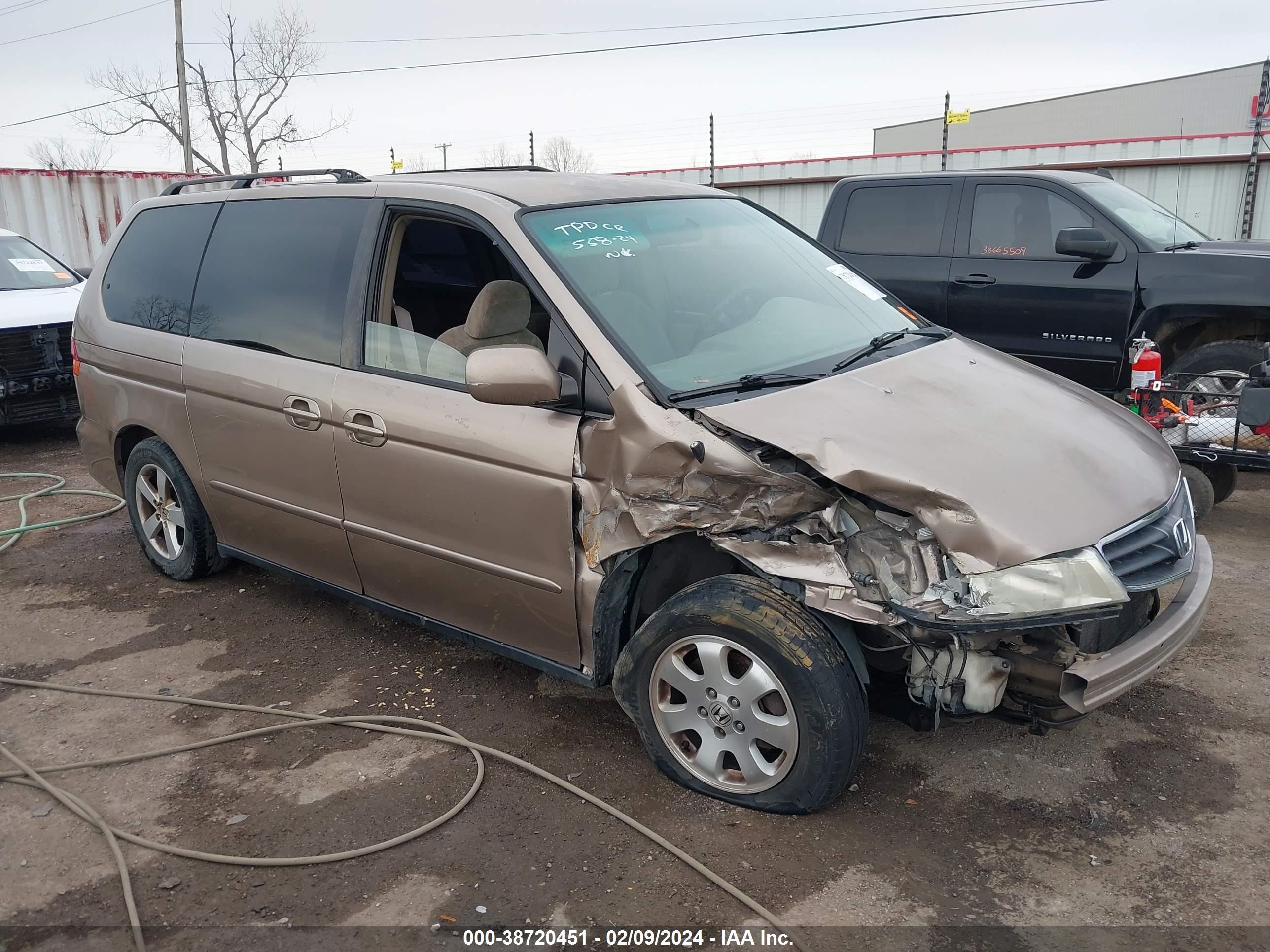 HONDA ODYSSEY 2003 5fnrl18683b026820