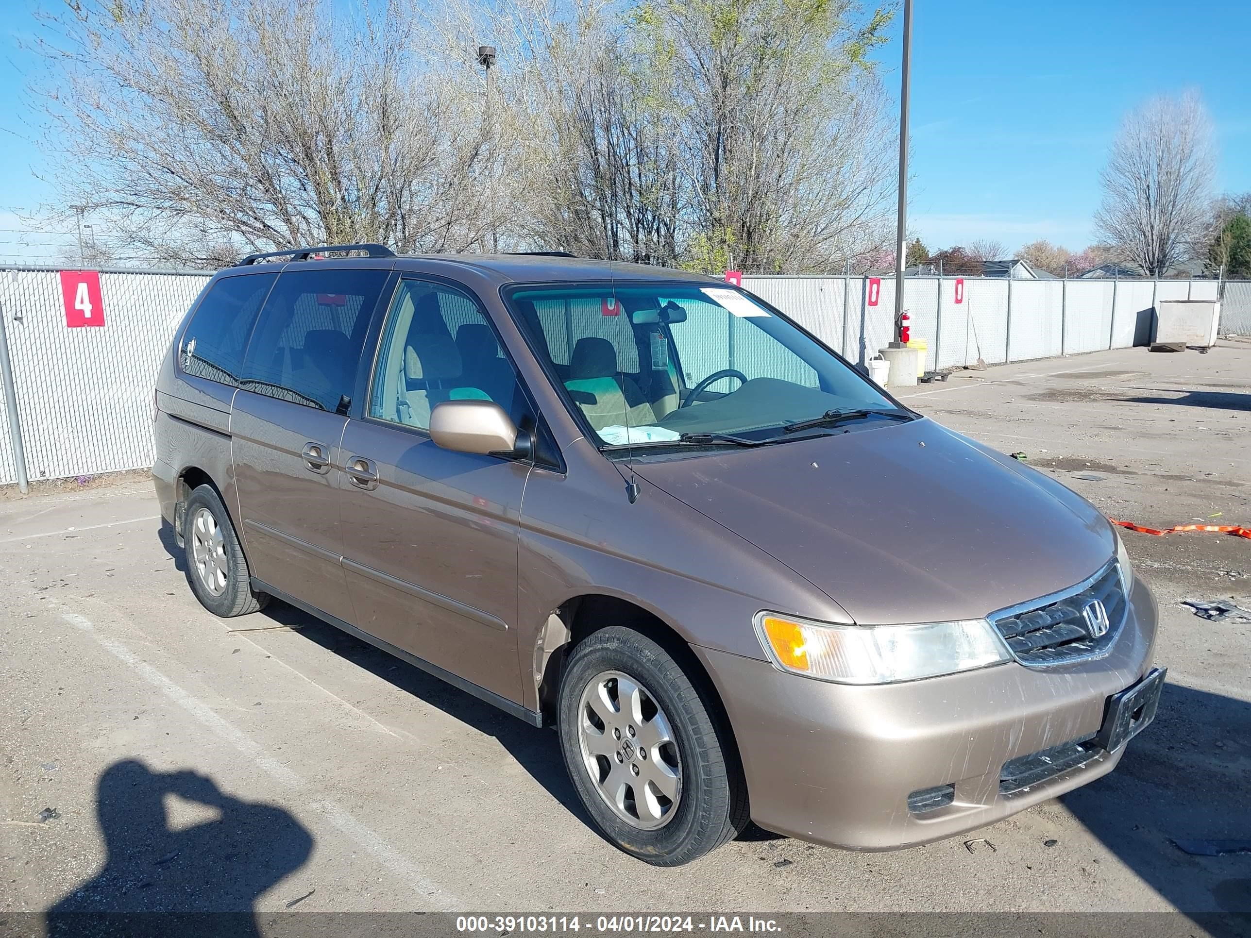 HONDA ODYSSEY 2003 5fnrl18683b127128