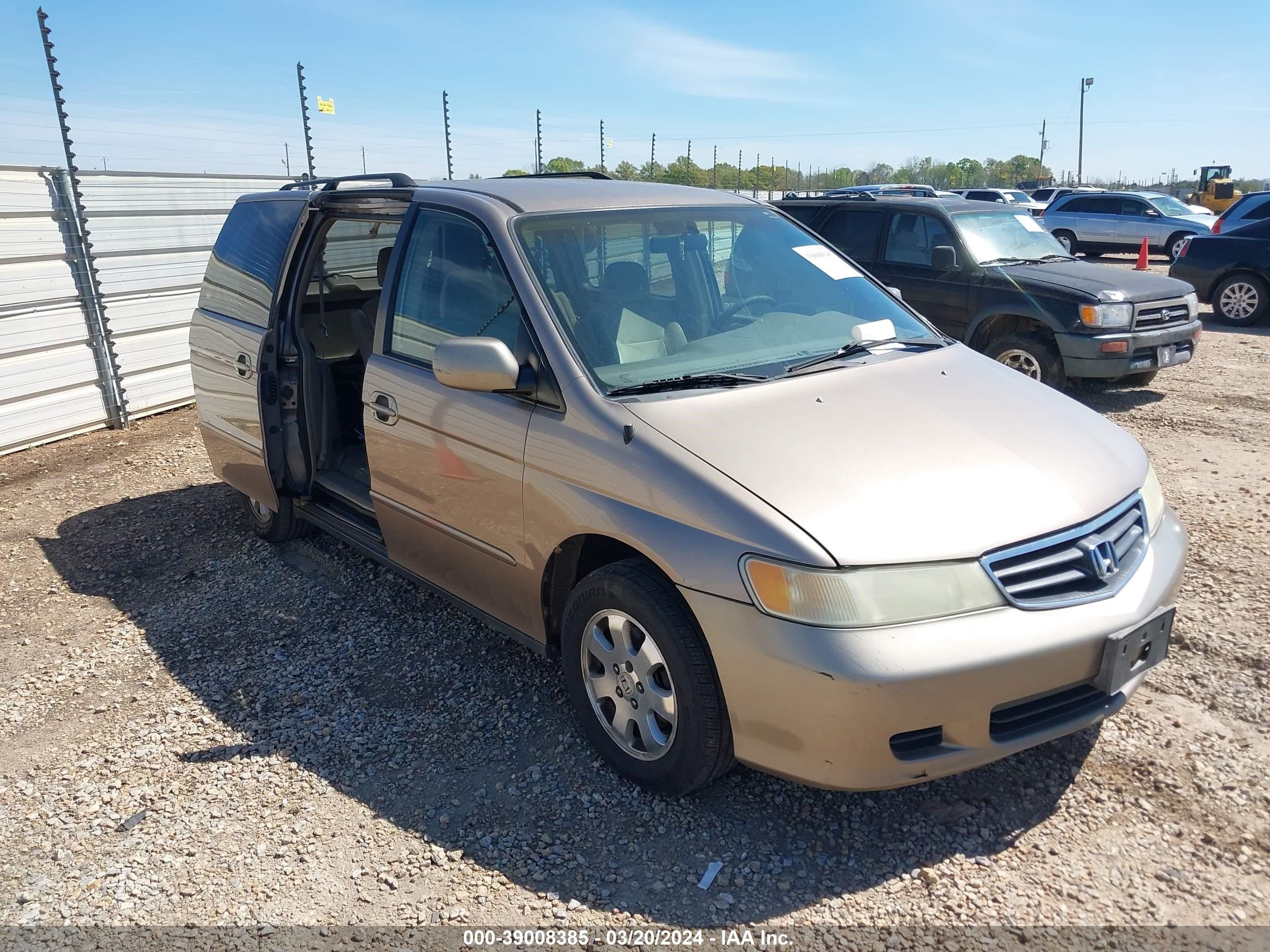 HONDA ODYSSEY 2003 5fnrl18683b138534