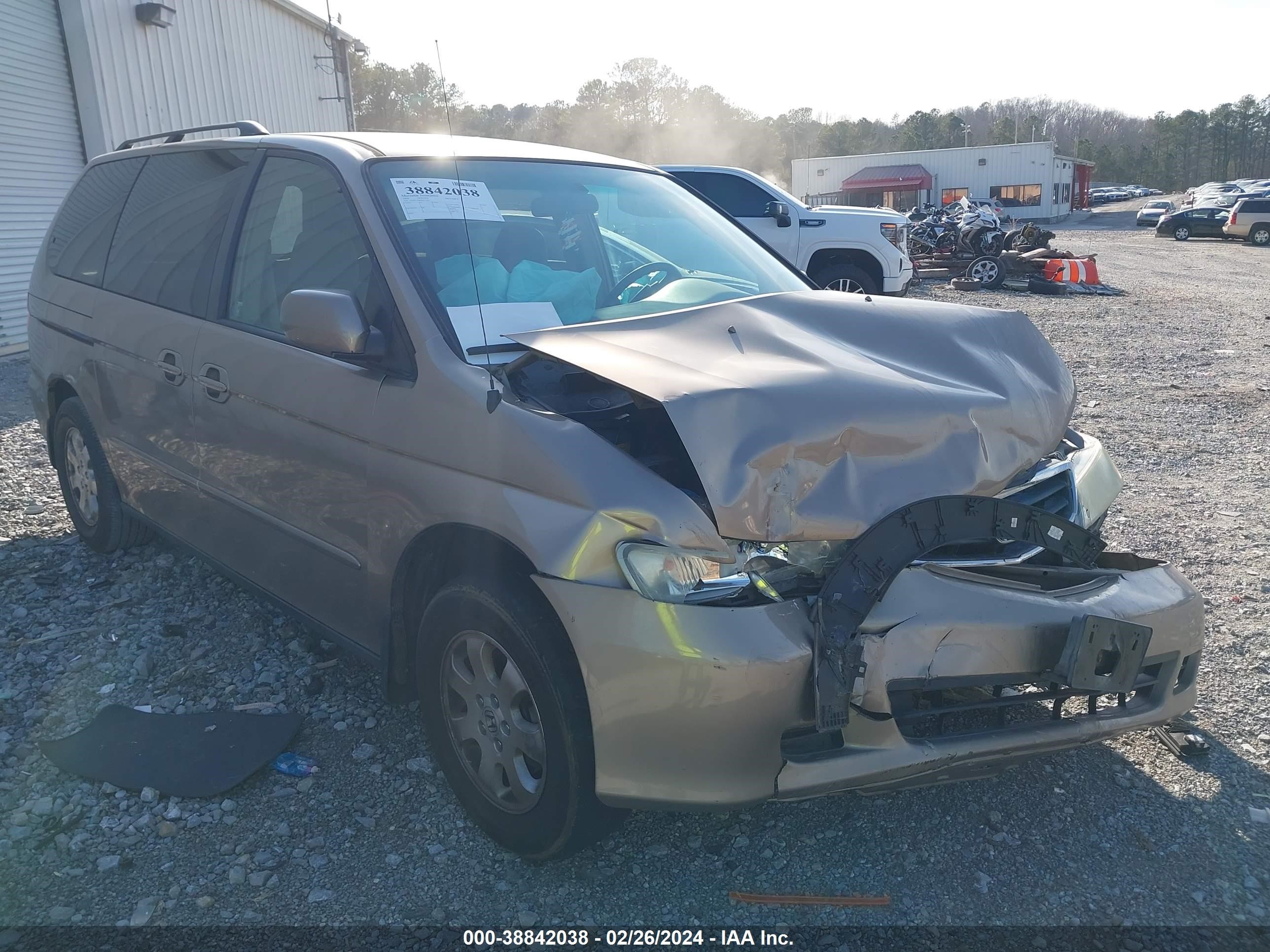 HONDA ODYSSEY 2004 5fnrl18684b037401