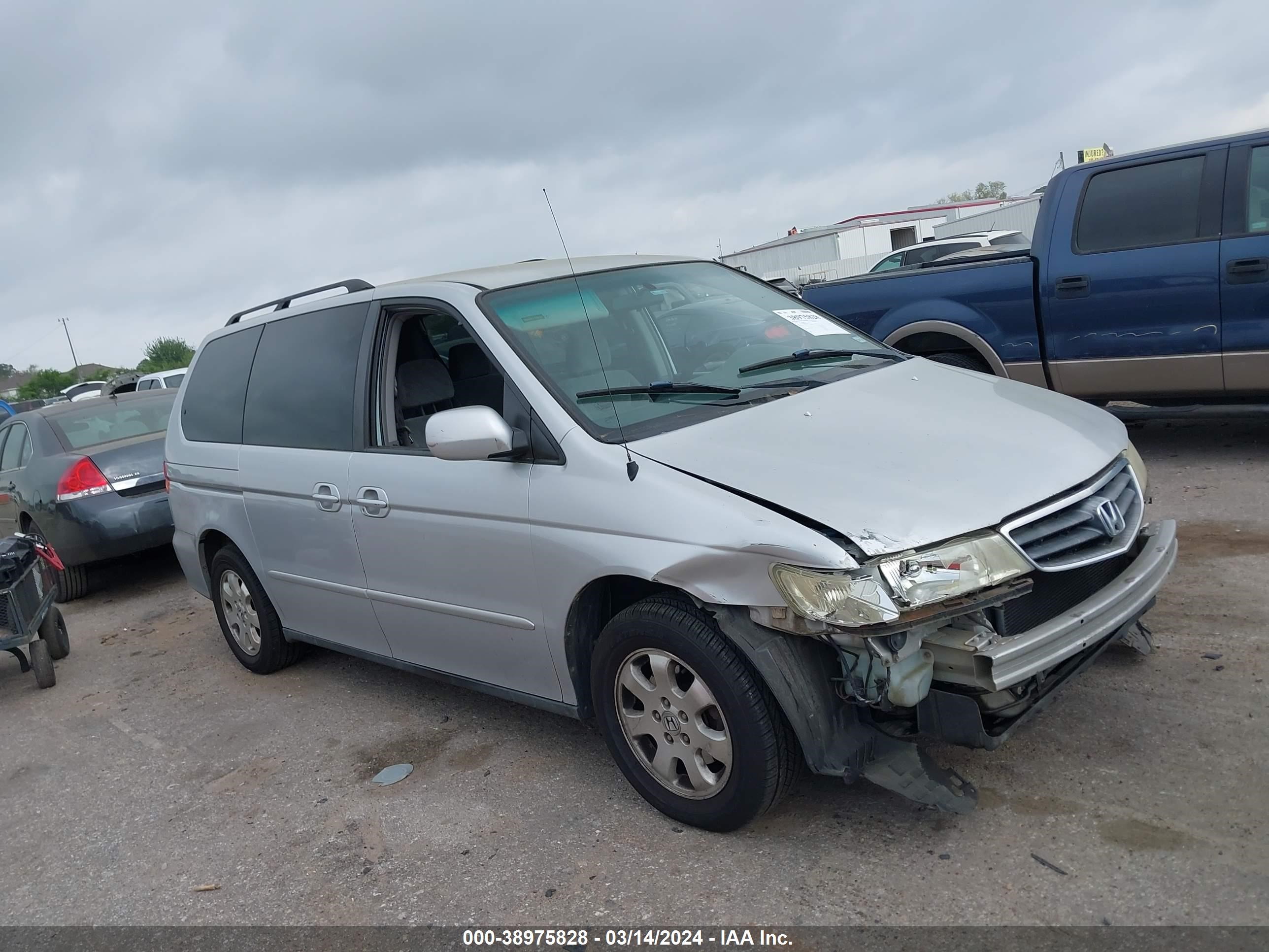 HONDA ODYSSEY 2004 5fnrl18684b102229