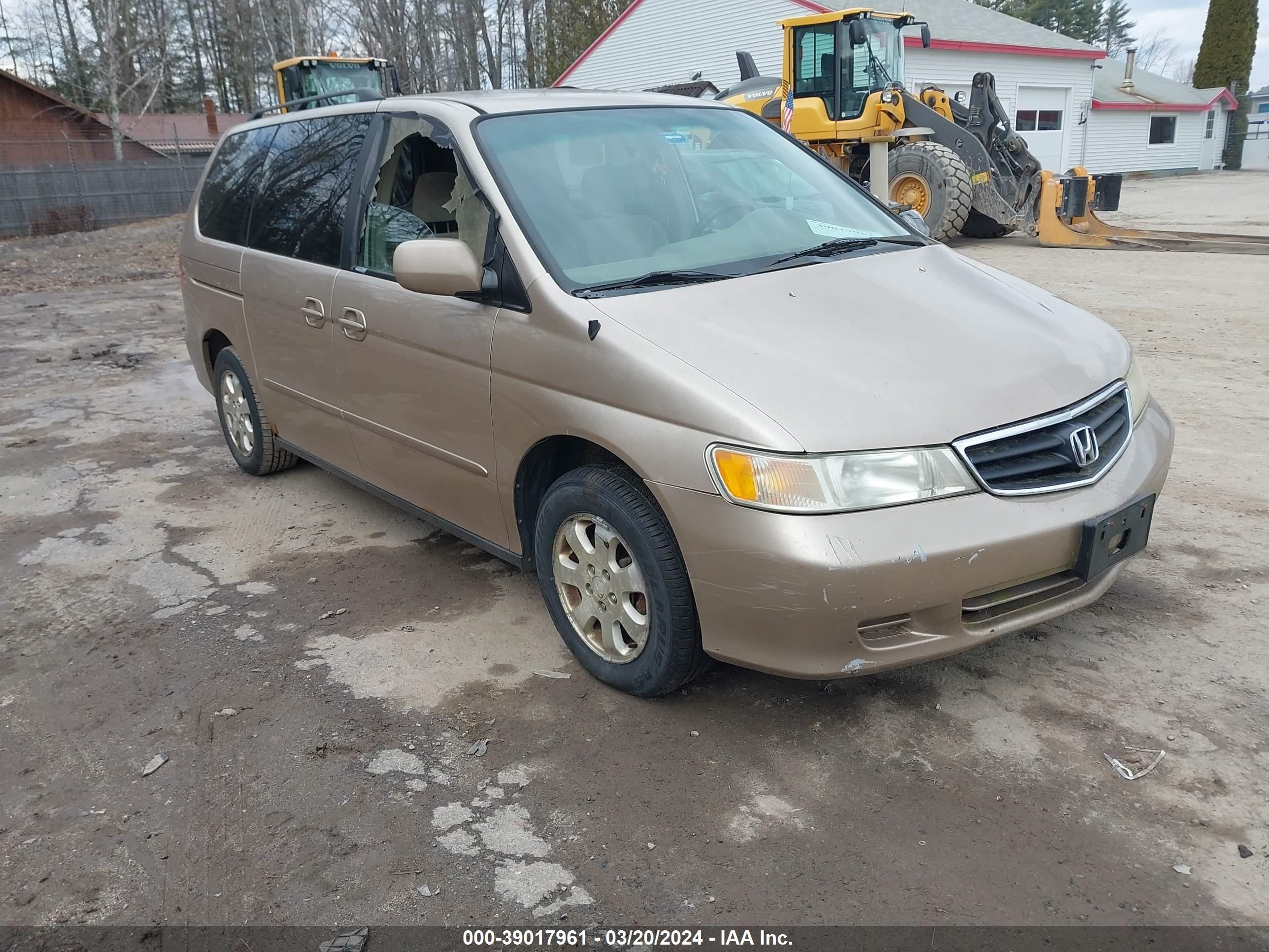 HONDA ODYSSEY 2002 5fnrl18692b012858