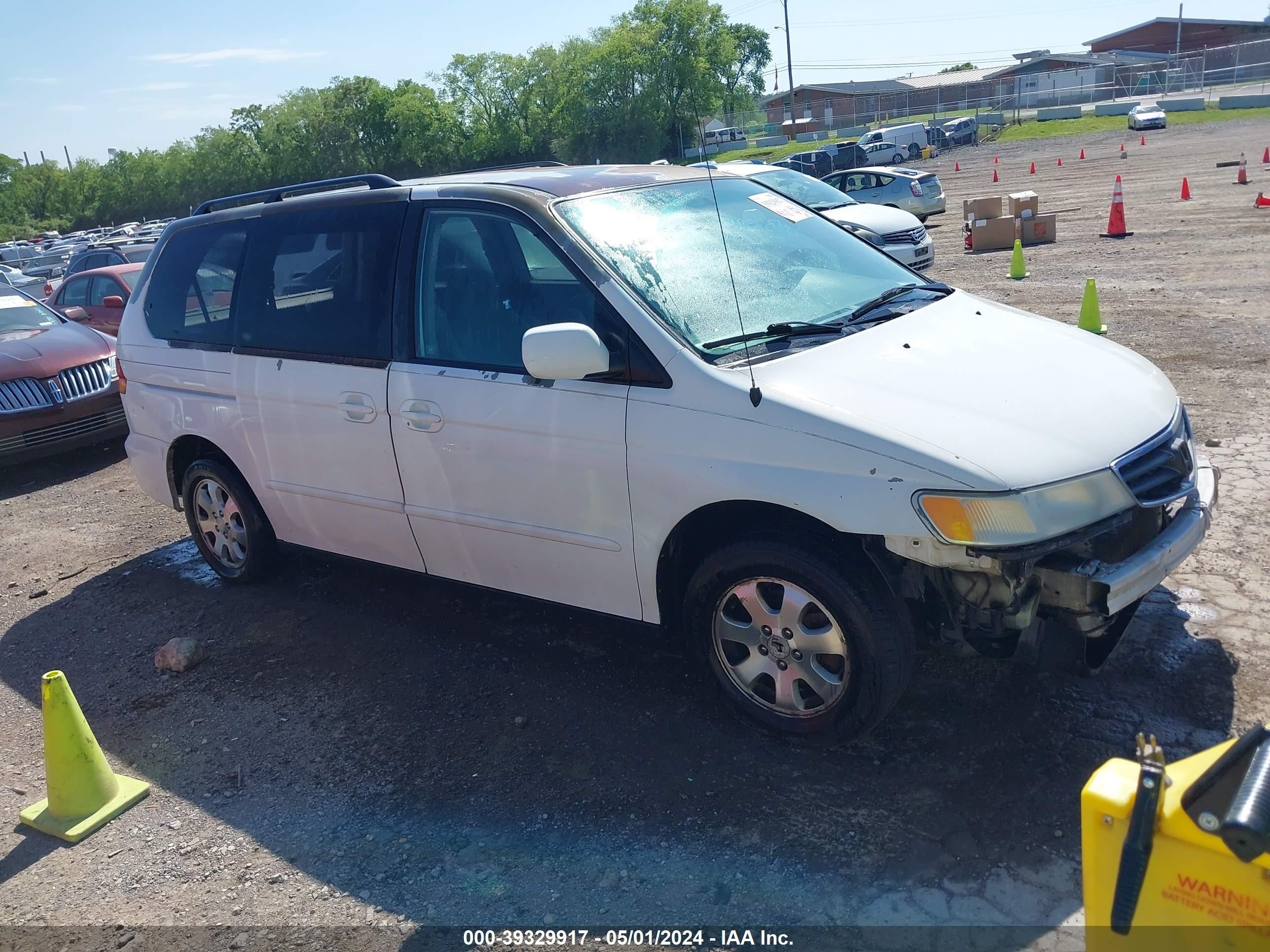 HONDA ODYSSEY 2004 5fnrl18694b034393